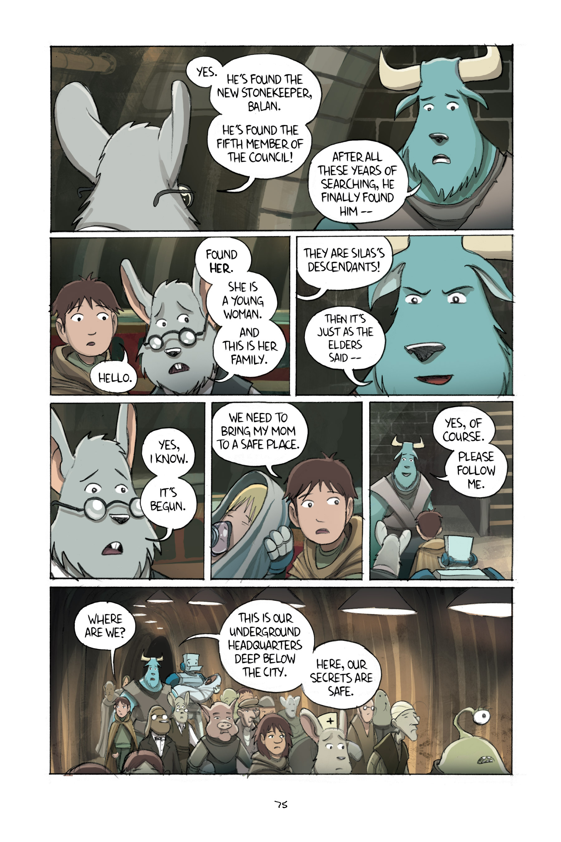 Read online Amulet comic -  Issue #2 - 76