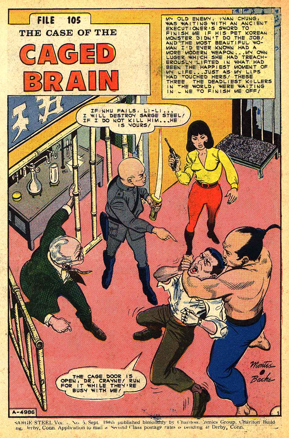 Read online Sarge Steel comic -  Issue #5 - 3