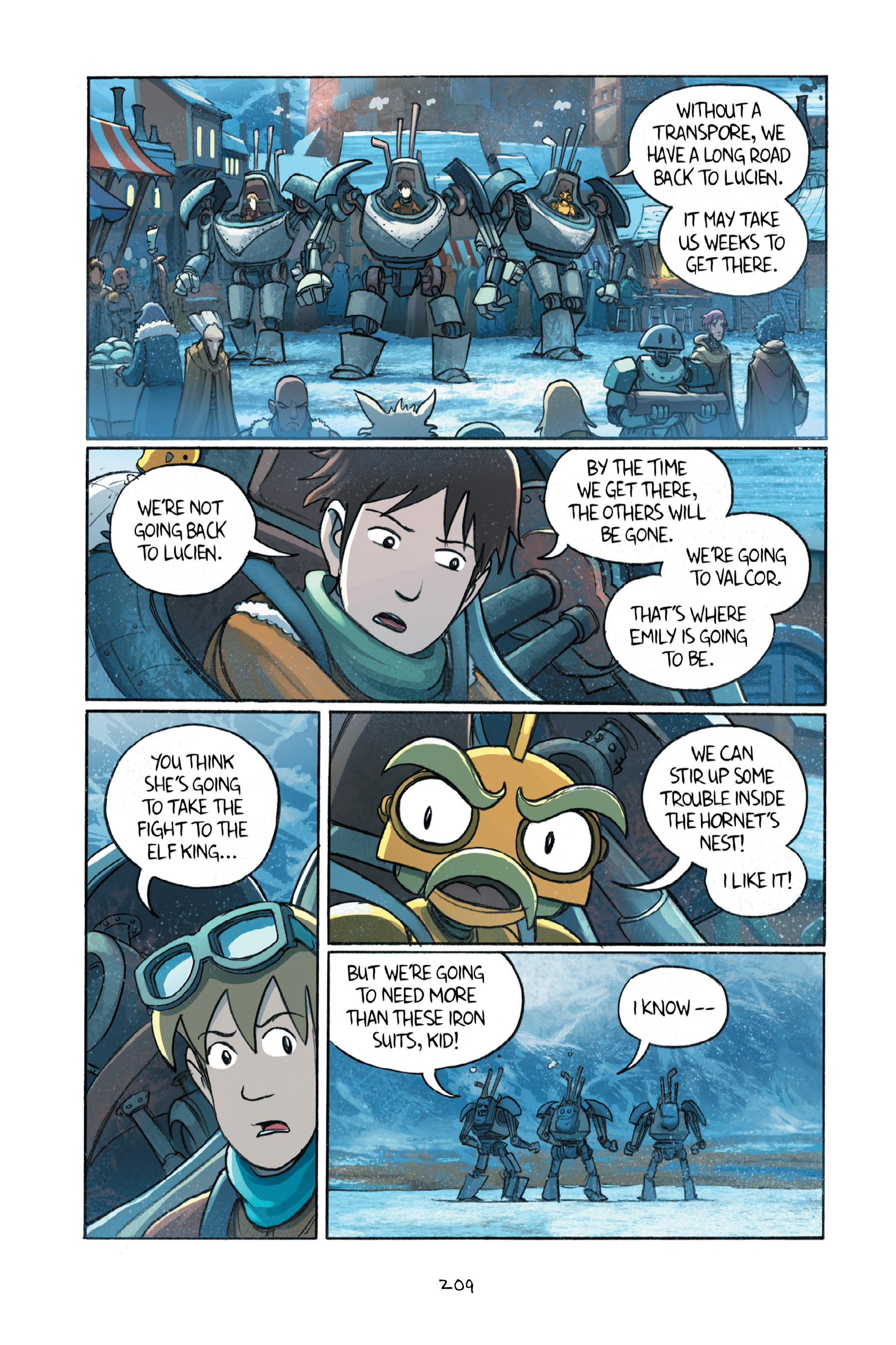 Read online Amulet comic -  Issue #6 - 209