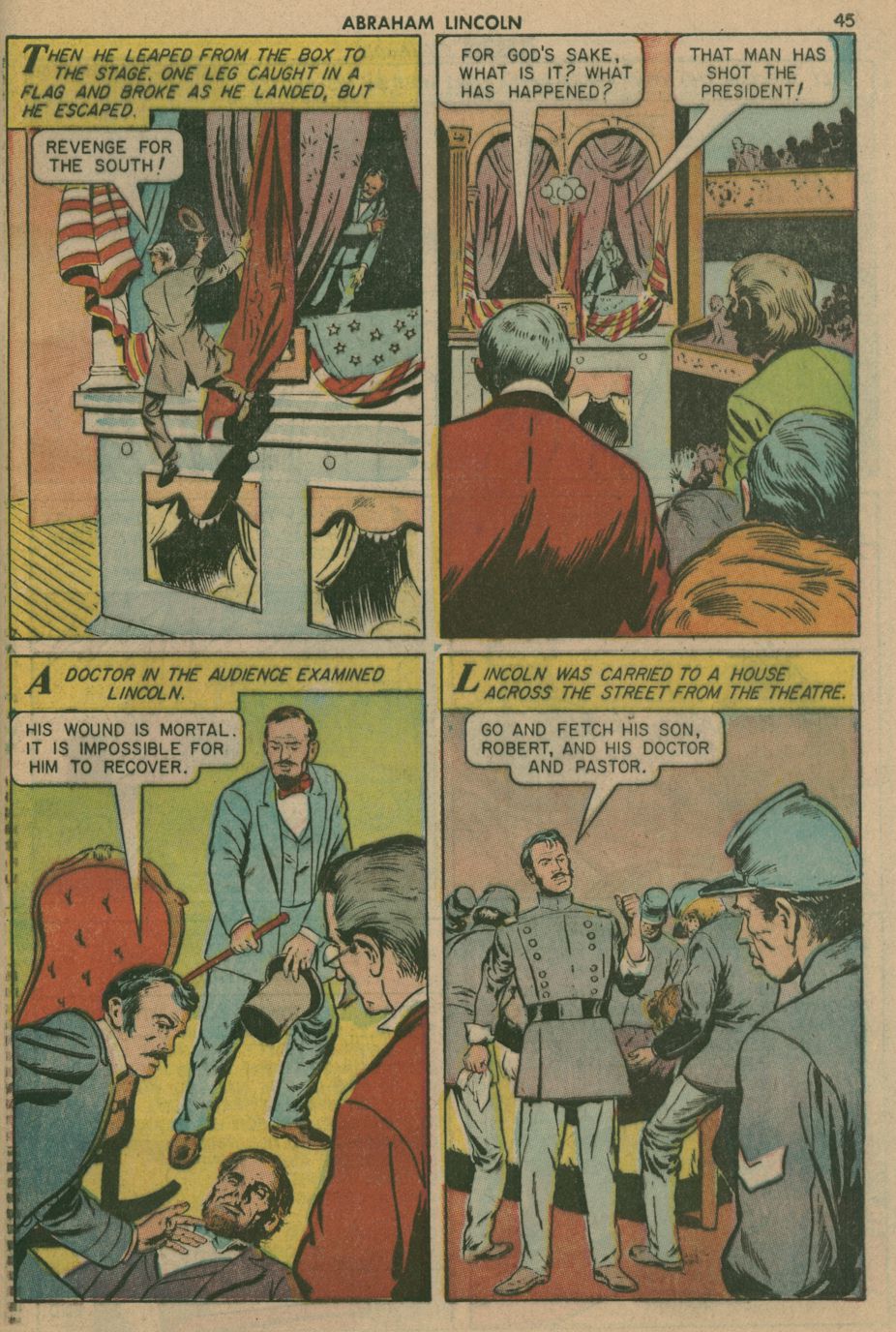 Read online Classics Illustrated comic -  Issue #142 - 46