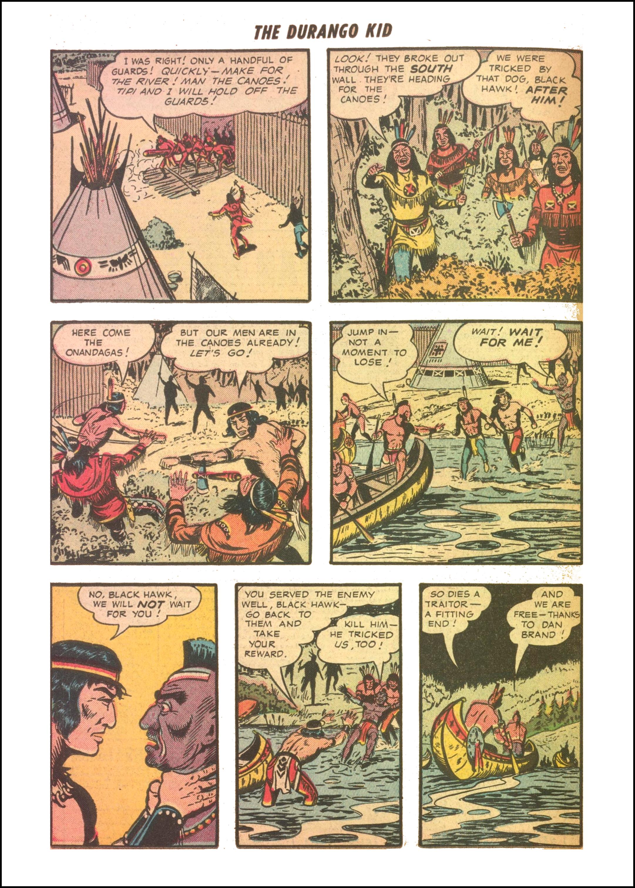 Read online Charles Starrett as The Durango Kid comic -  Issue #26 - 26