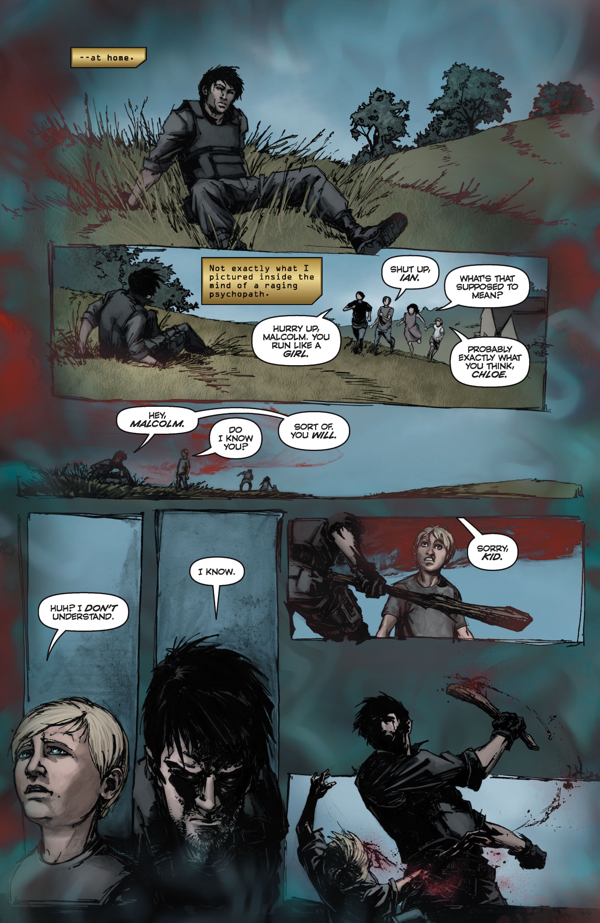 Read online Mindfield comic -  Issue #6 - 14