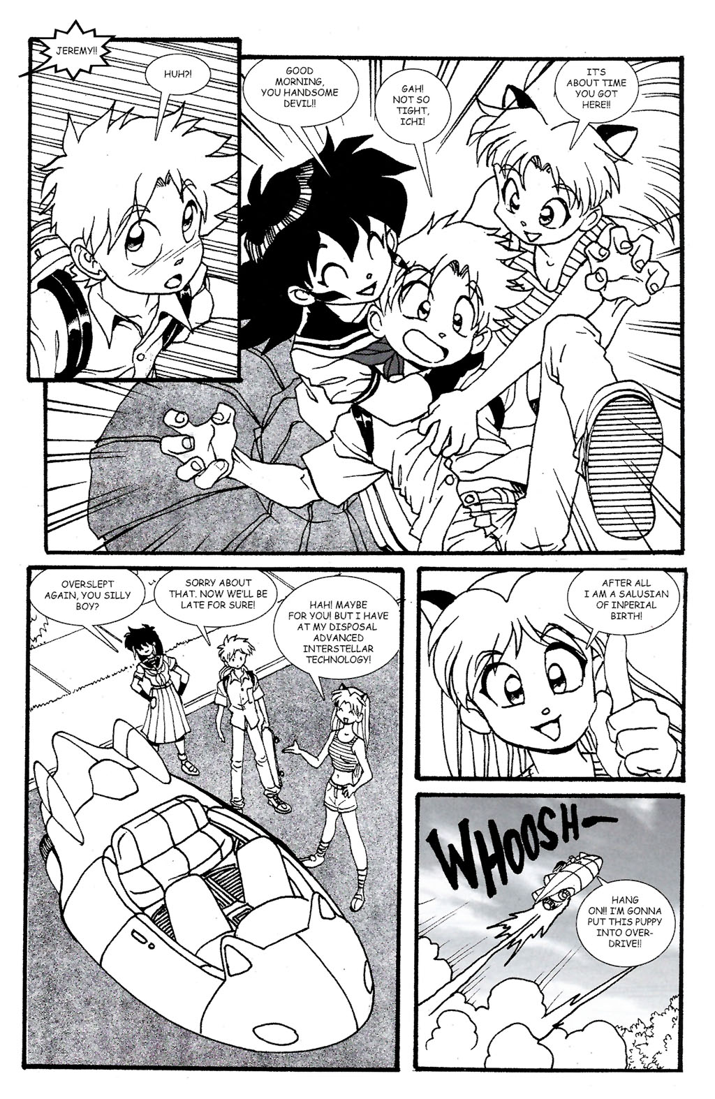 Read online Jenna & Ninja High School comic -  Issue #1 - 7