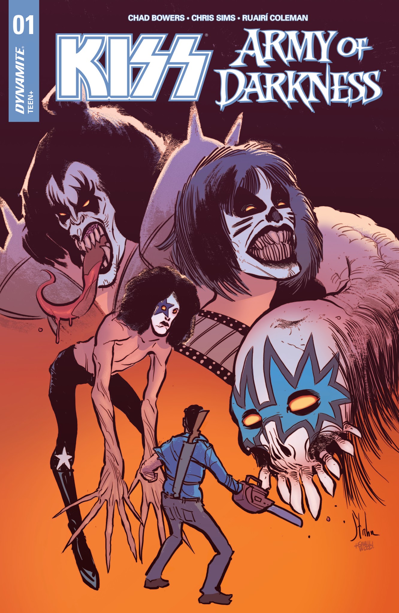 Read online KISS The Army of Darkness comic -  Issue #1 - 1