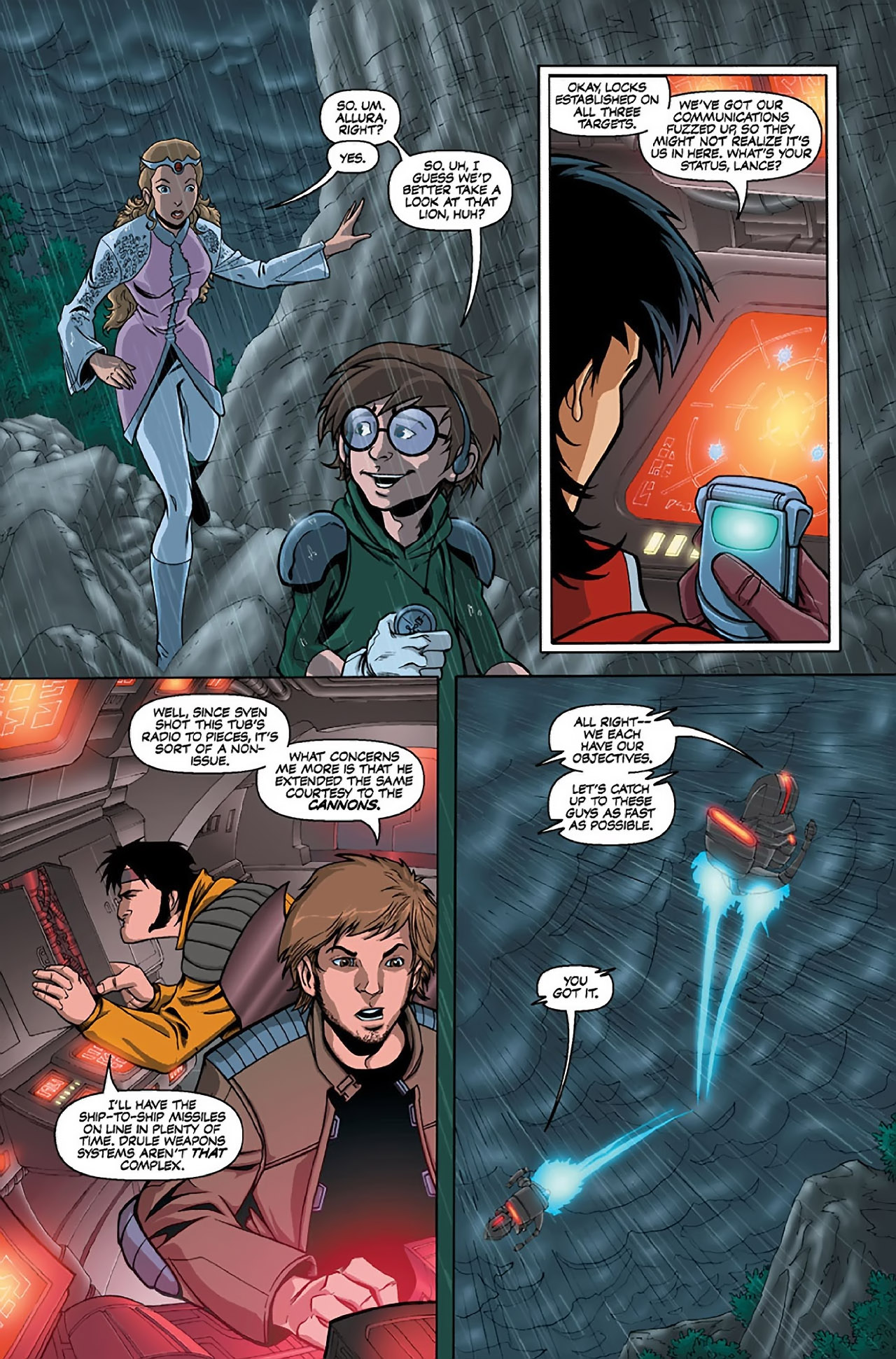 Read online Voltron: Defender of the Universe (Existed) comic -  Issue #2 - 9
