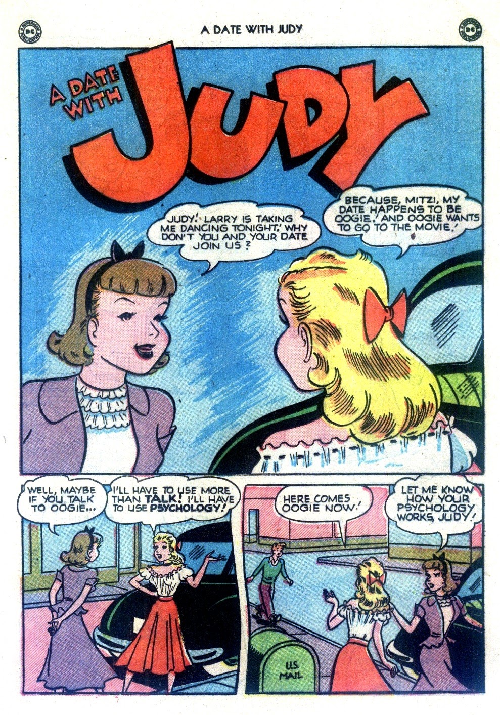 Read online A Date with Judy comic -  Issue #8 - 23