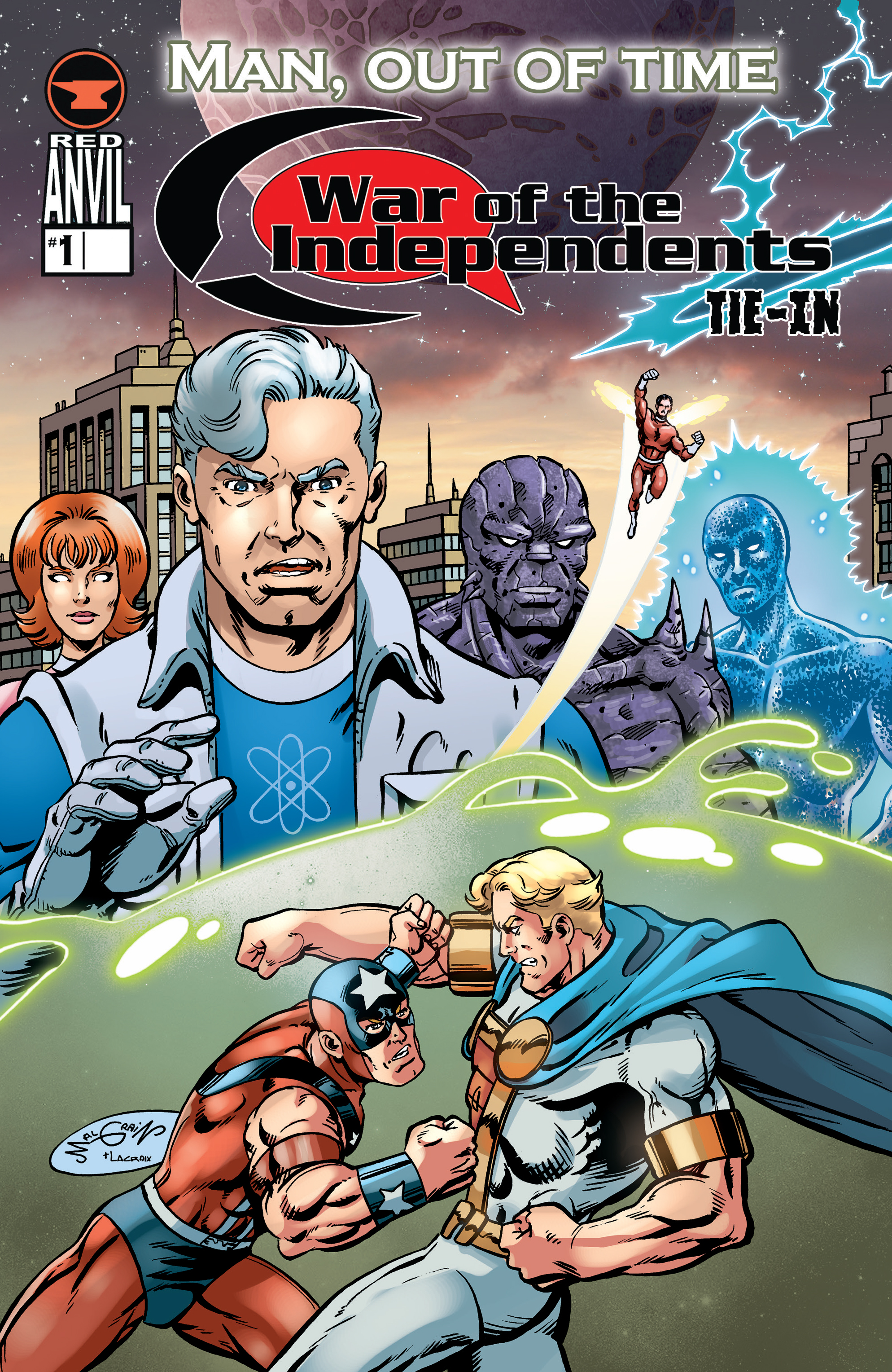 Read online War of the Independents: Man, Out of Time comic -  Issue # Full - 25