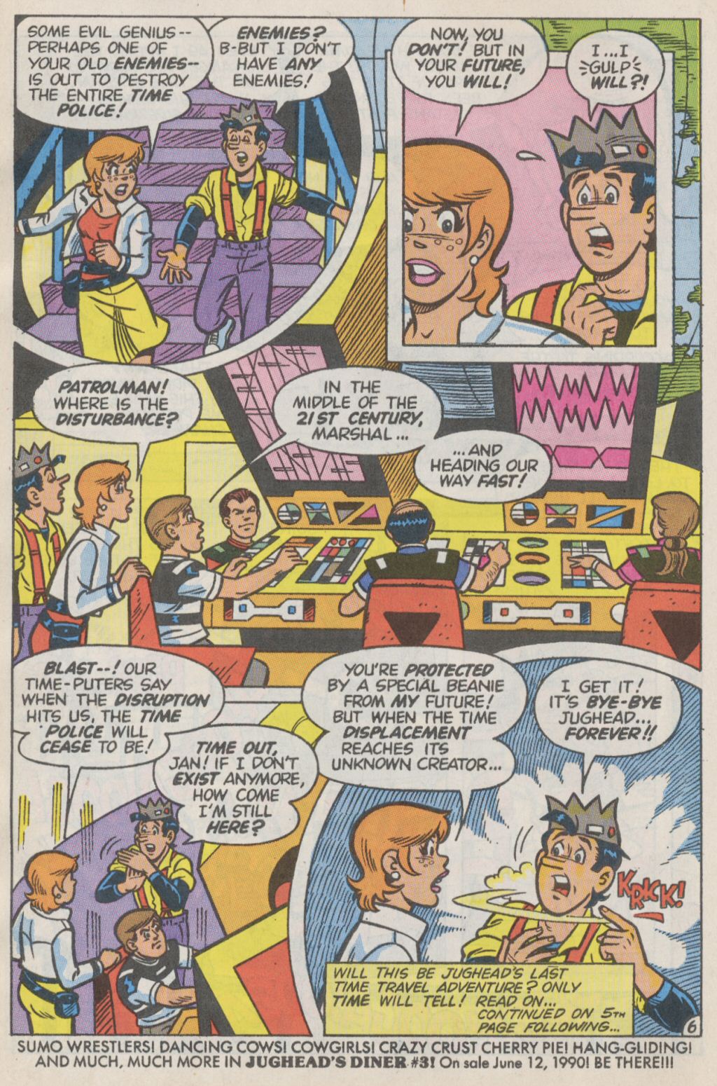 Read online Jughead's Time Police comic -  Issue #1 - 7
