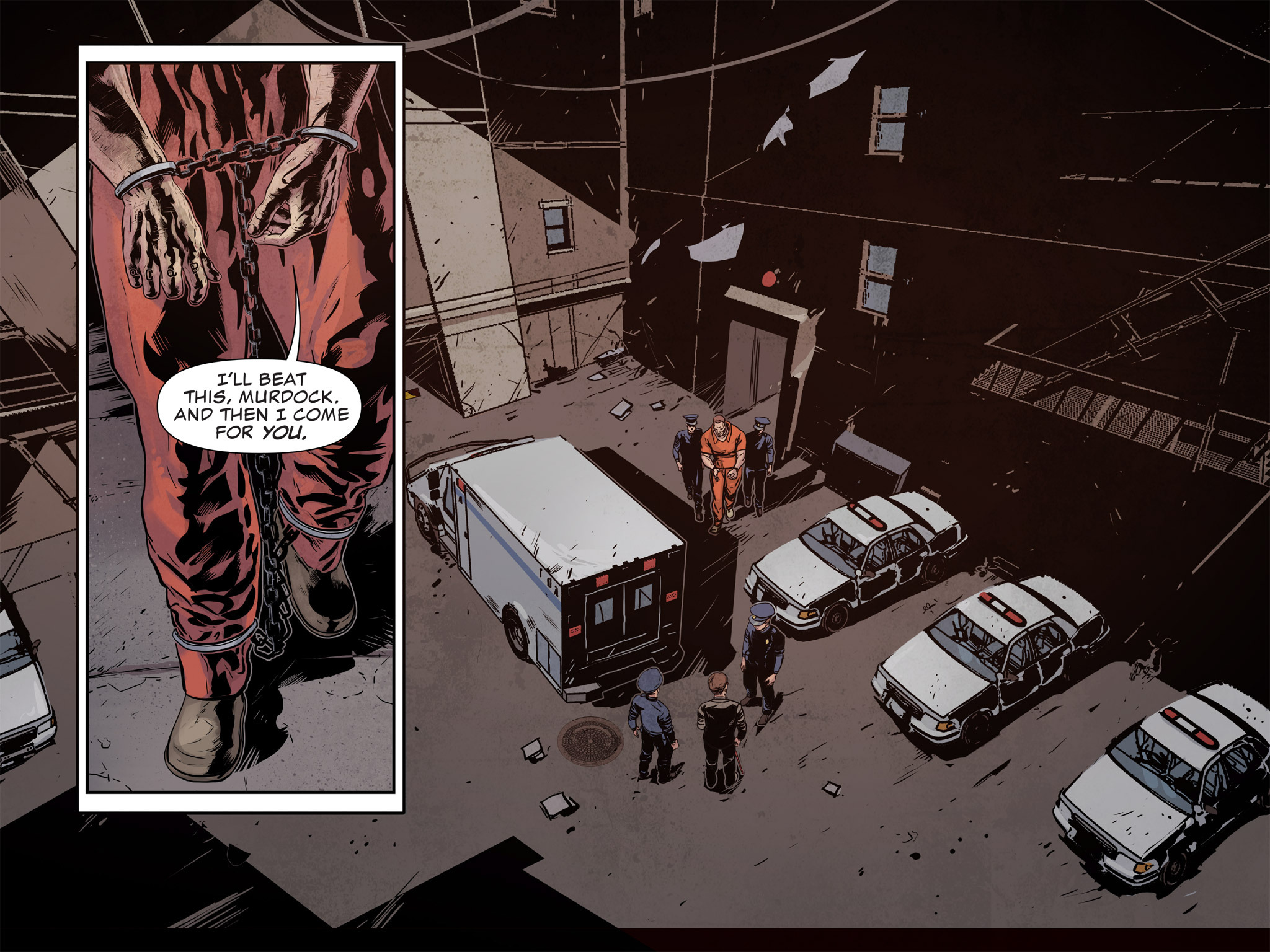 Read online Daredevil / Punisher : The Seventh Circle comic -  Issue #1 - 4