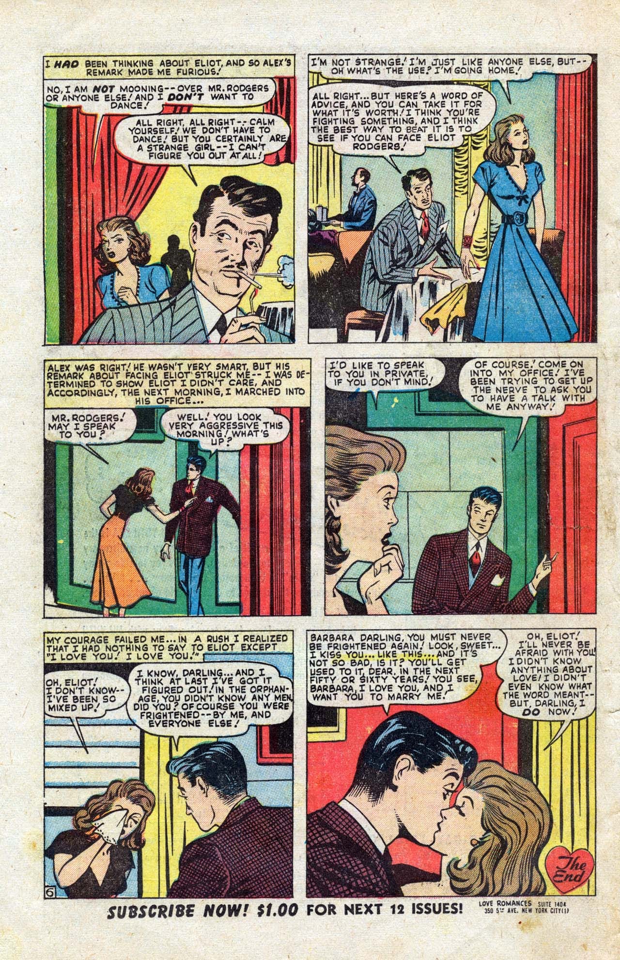 Read online Love Romances comic -  Issue #16 - 26