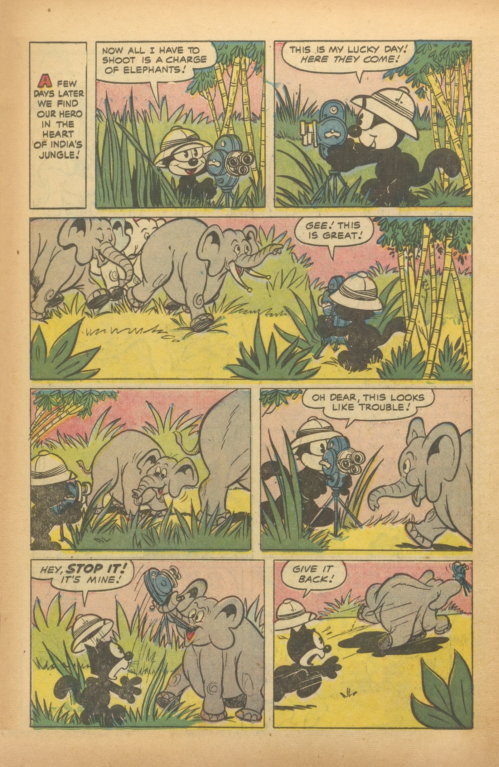 Read online Felix the Cat (1955) comic -  Issue #62 - 25