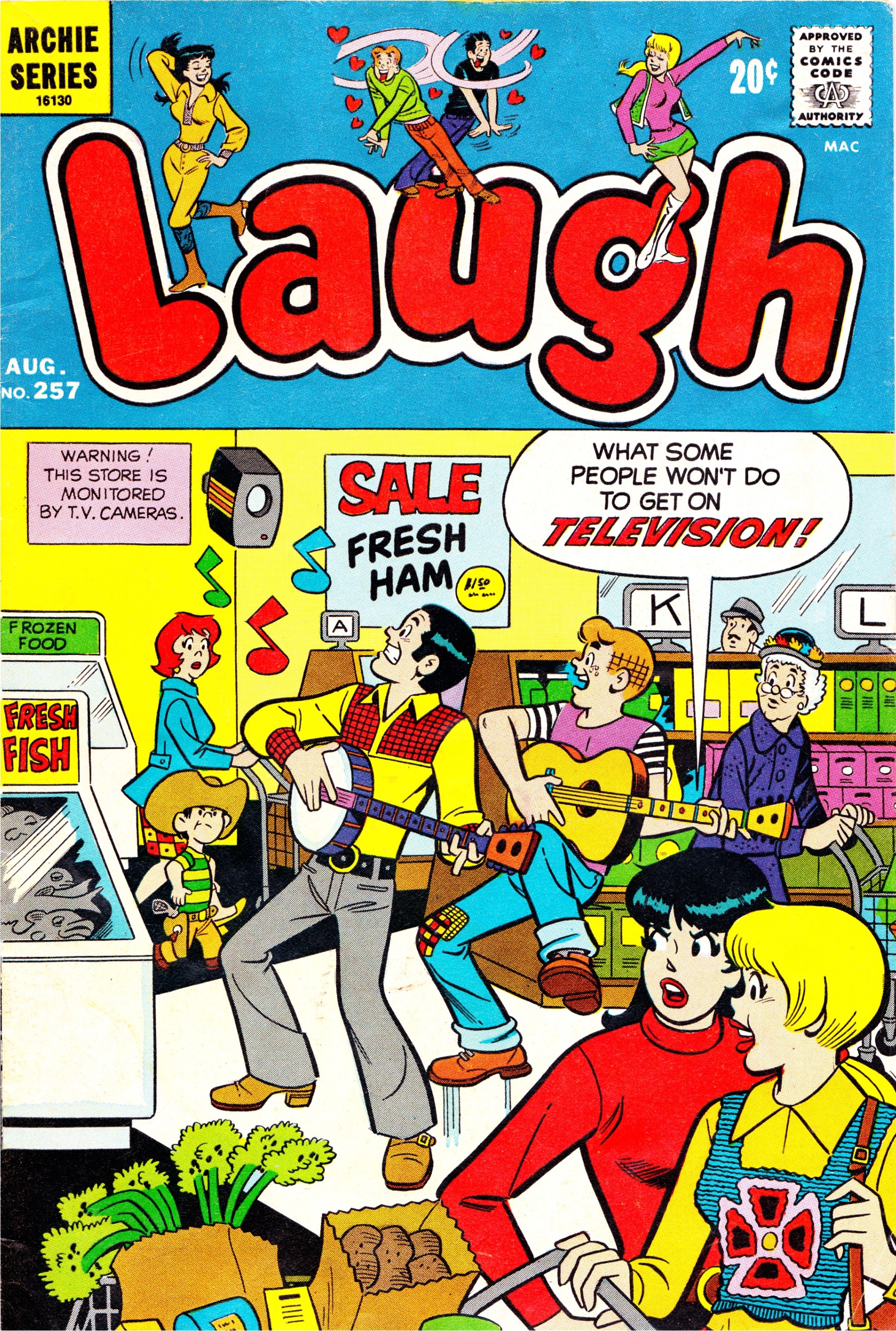 Read online Laugh (Comics) comic -  Issue #257 - 1