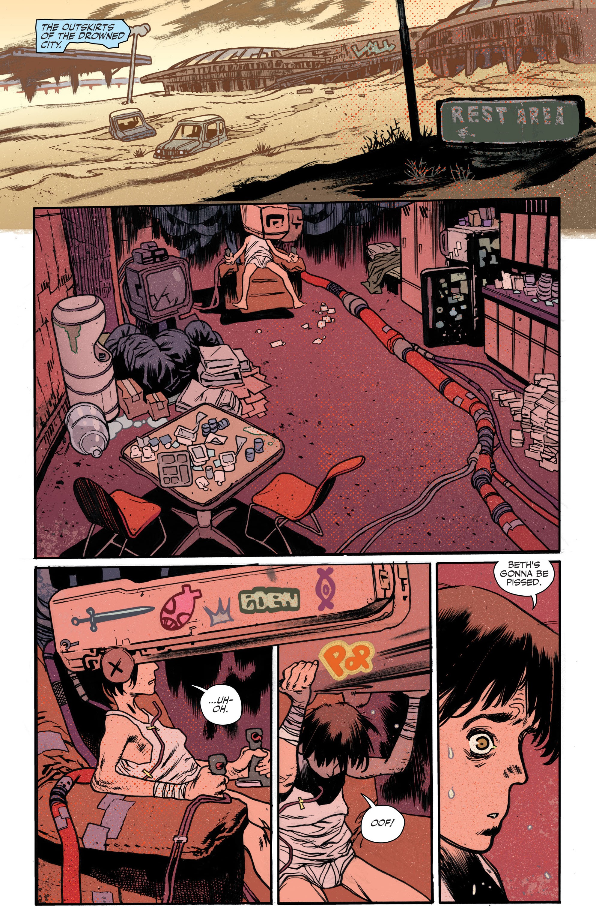 Read online Ultramega by James Harren comic -  Issue #2 - 20