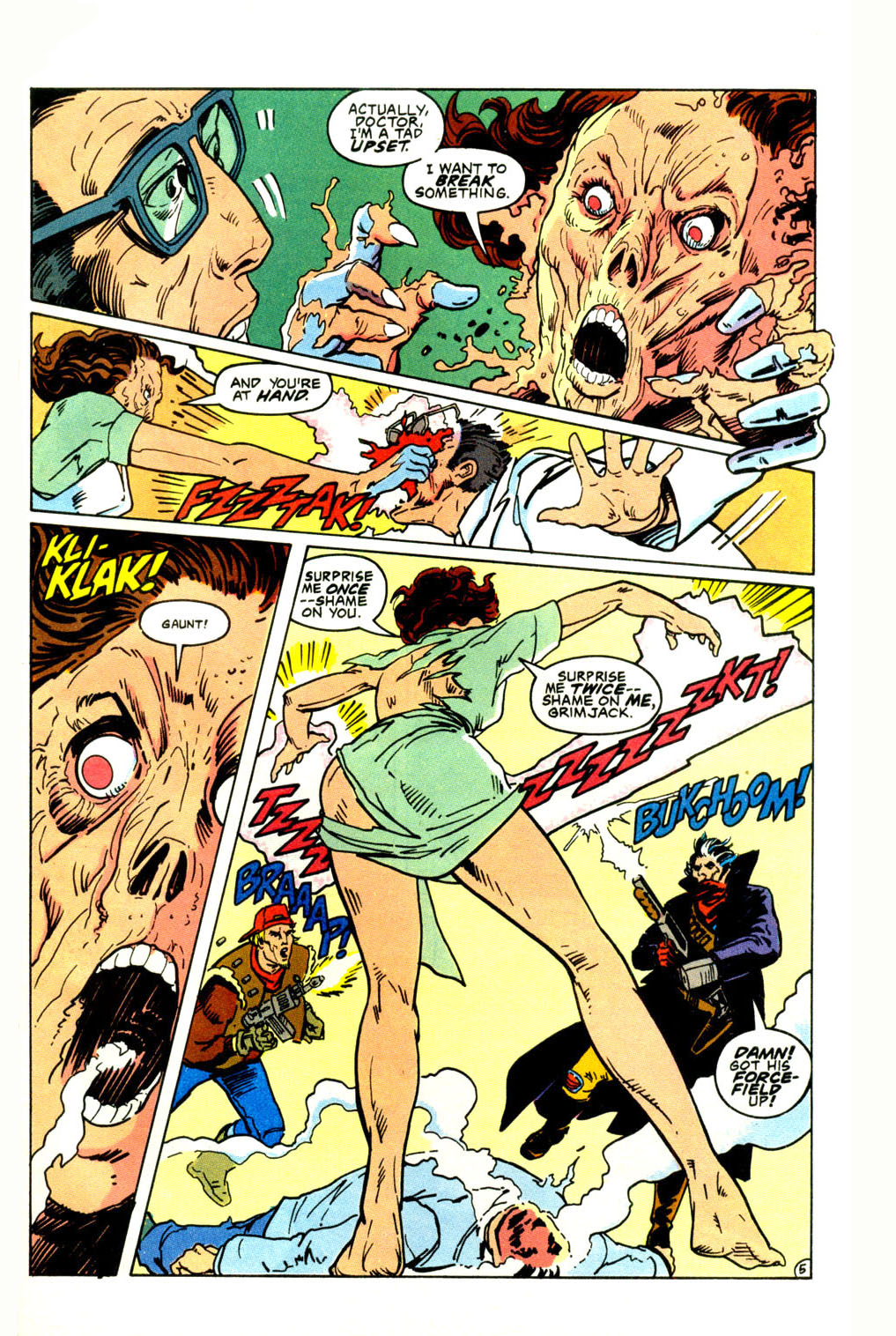 Read online Grimjack comic -  Issue #27 - 7