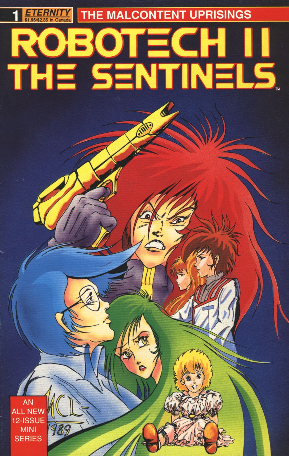Read online Robotech II: The Sentinels - The Malcontent Uprisings comic -  Issue #1 - 1