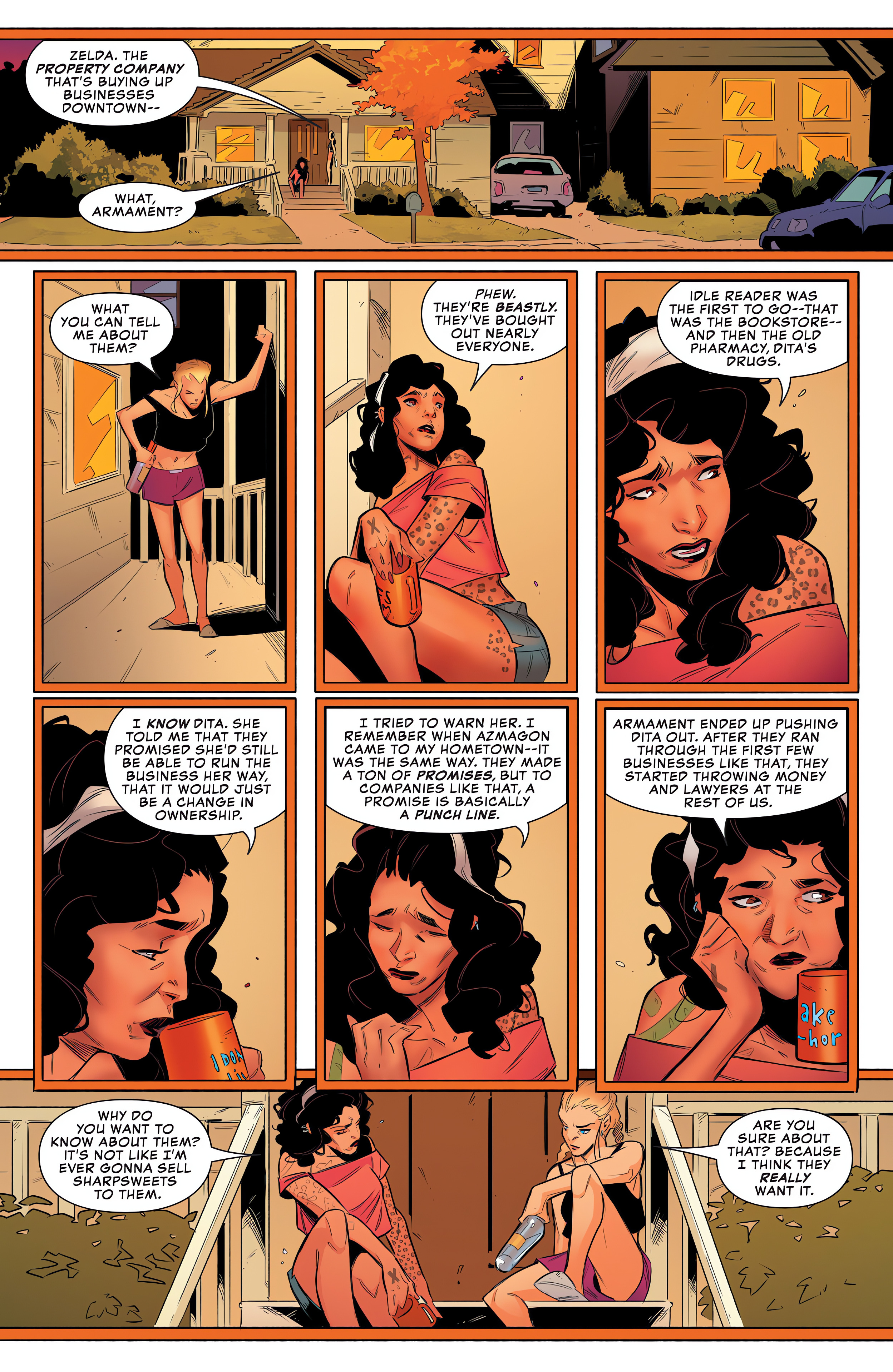 Read online White Widow (2023) comic -  Issue #1 - 23