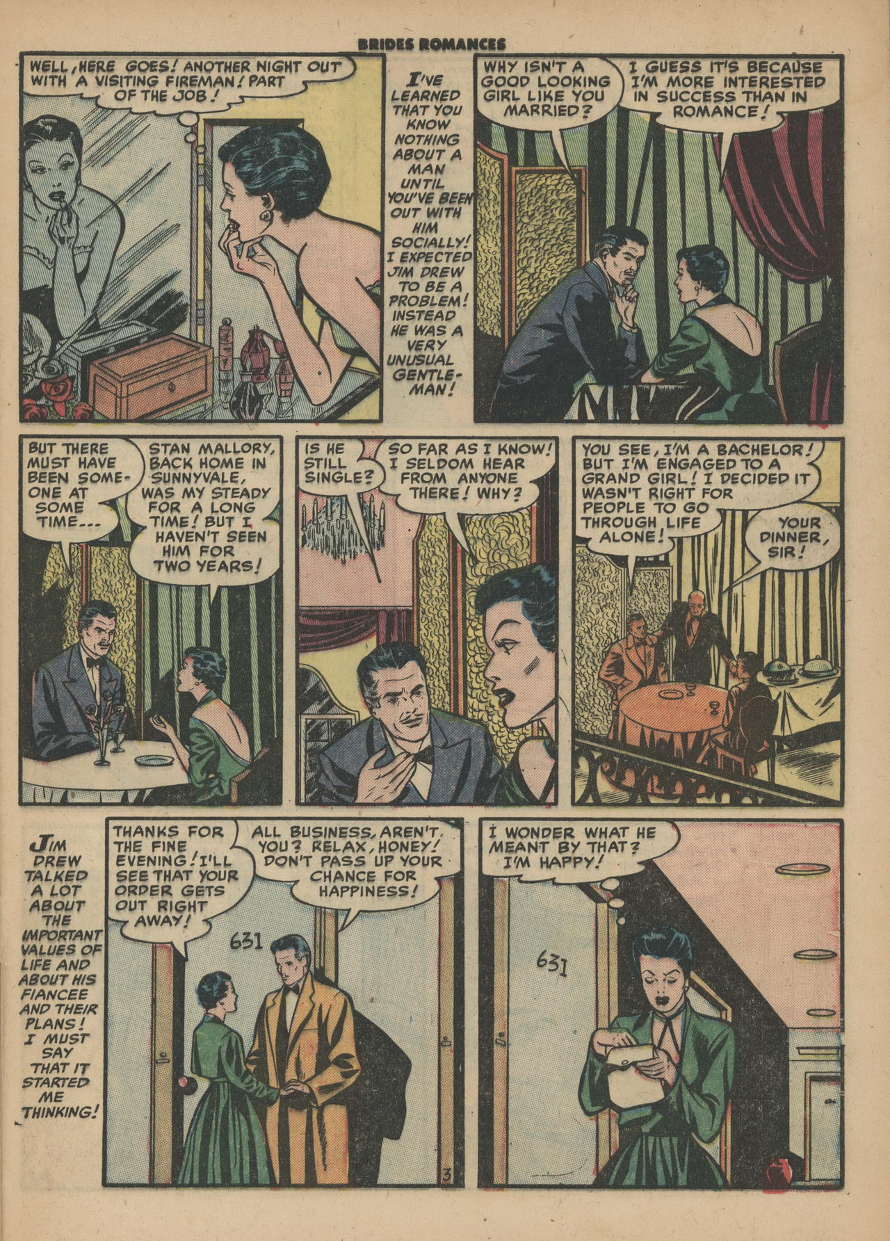 Read online Brides Romances comic -  Issue #9 - 5