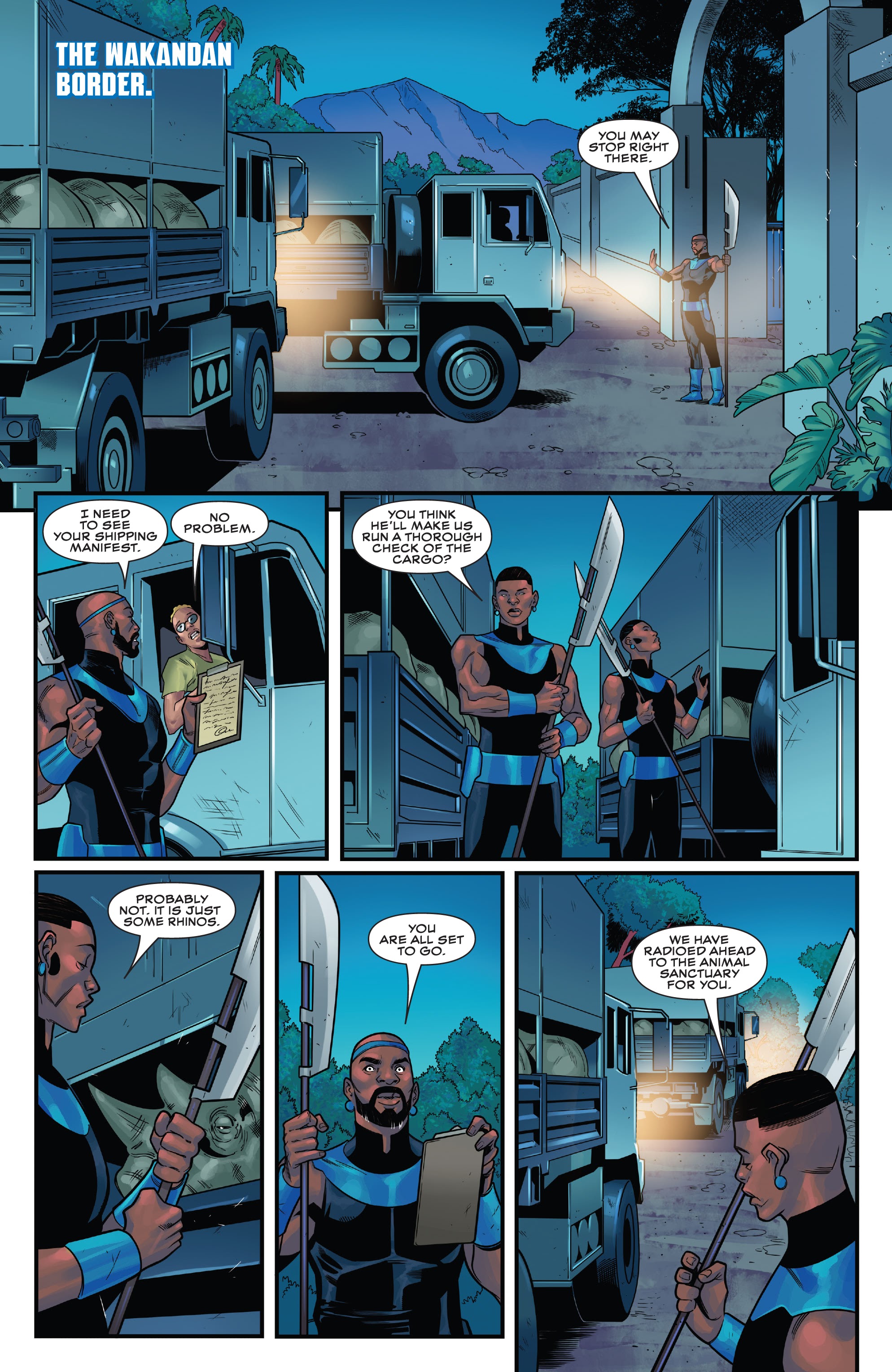 Read online Wakanda comic -  Issue #1 - 4
