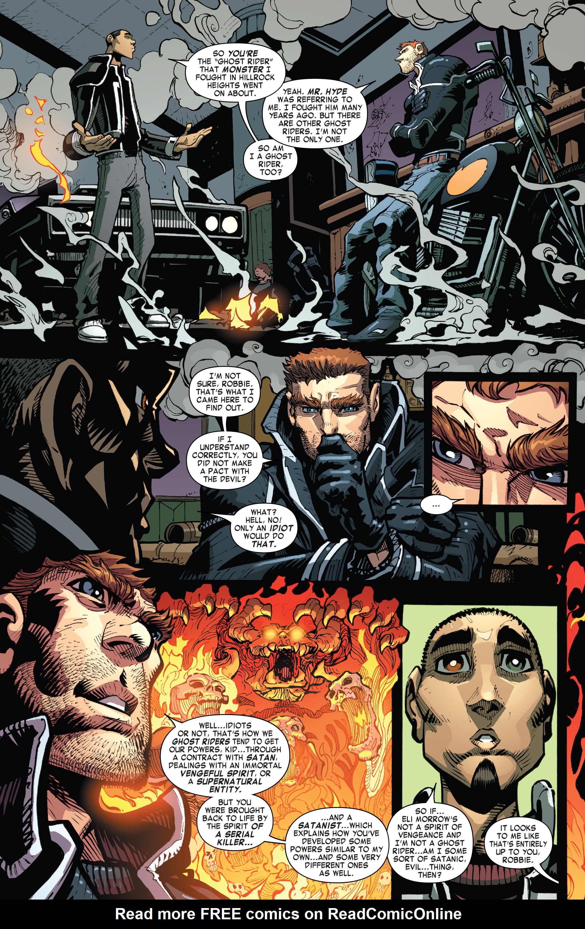Read online Ghost Rider: Robbie Reyes - The Complete Collection comic -  Issue # TPB (Part 2) - 80