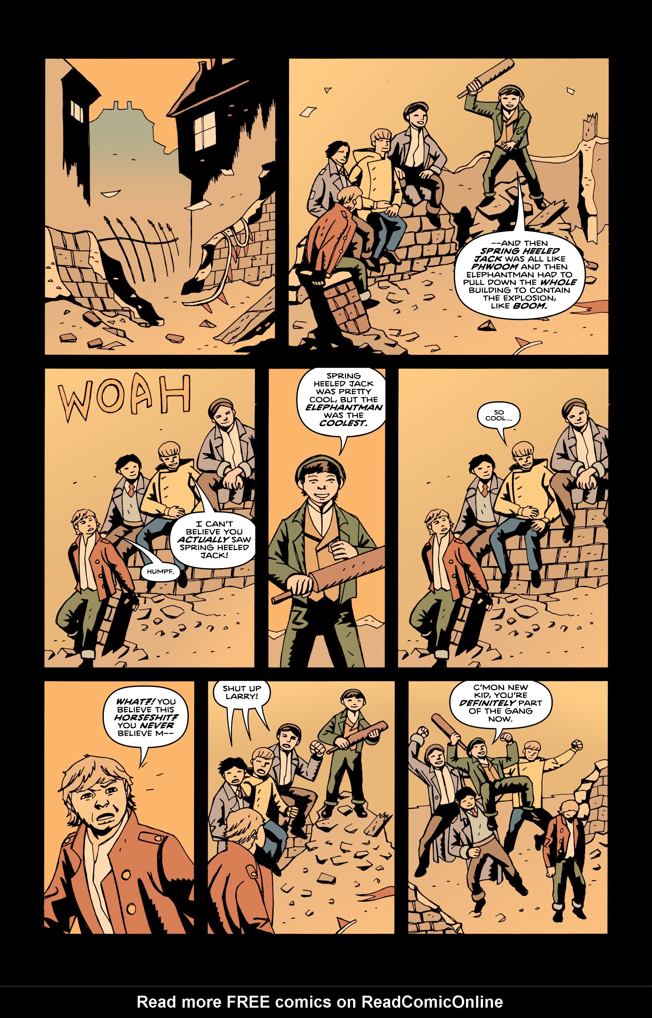 Read online Merrick: The Sensational Elephantman comic -  Issue #11 - 29