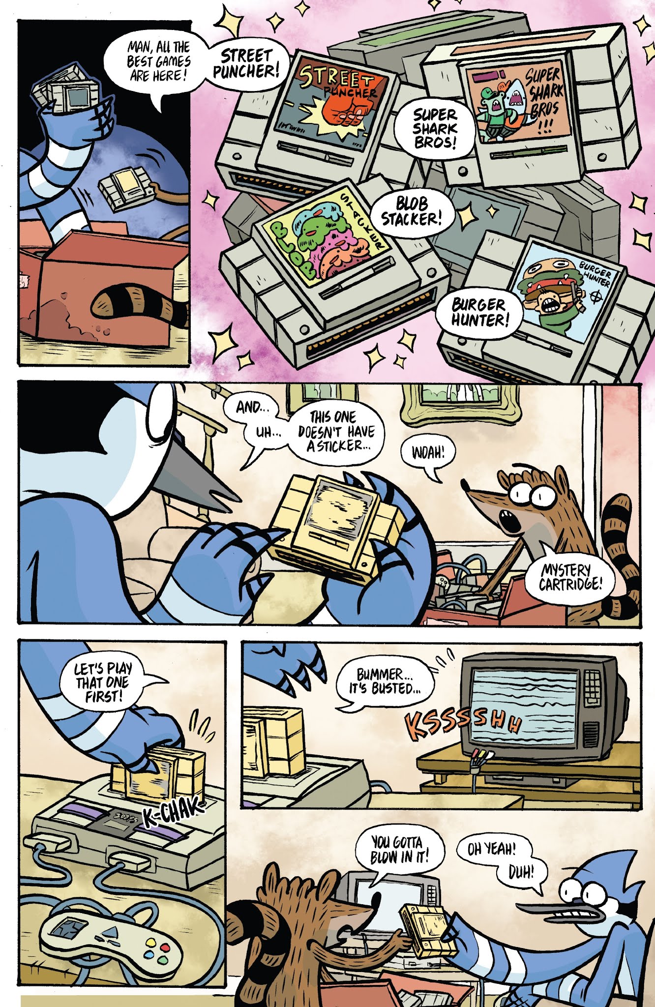 Read online Regular Show: Parks and Wreck comic -  Issue # TPB - 19
