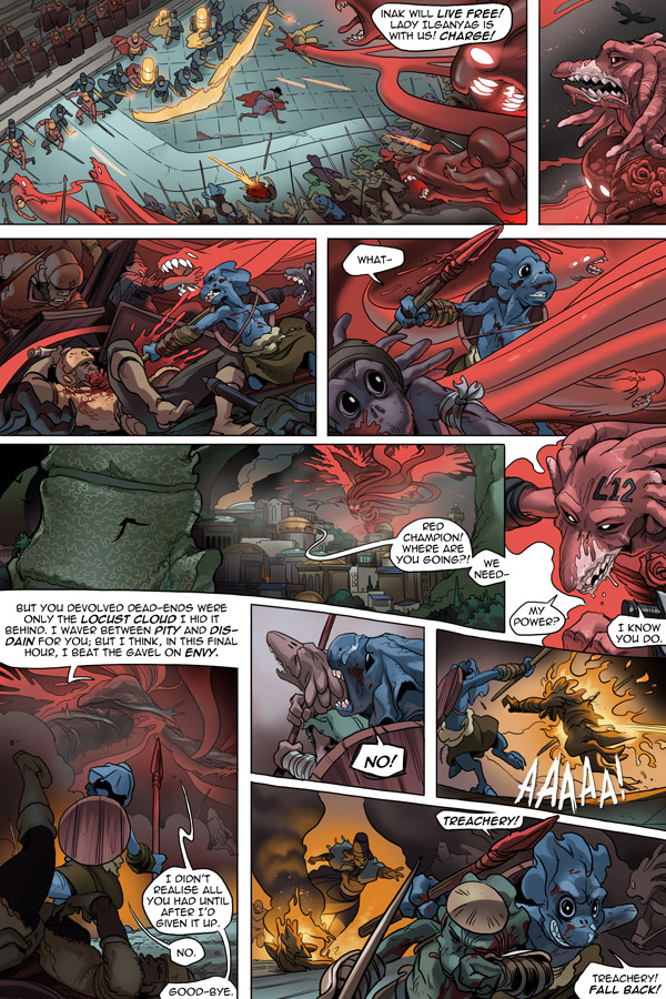 Read online Unsounded comic -  Issue #17 - 109