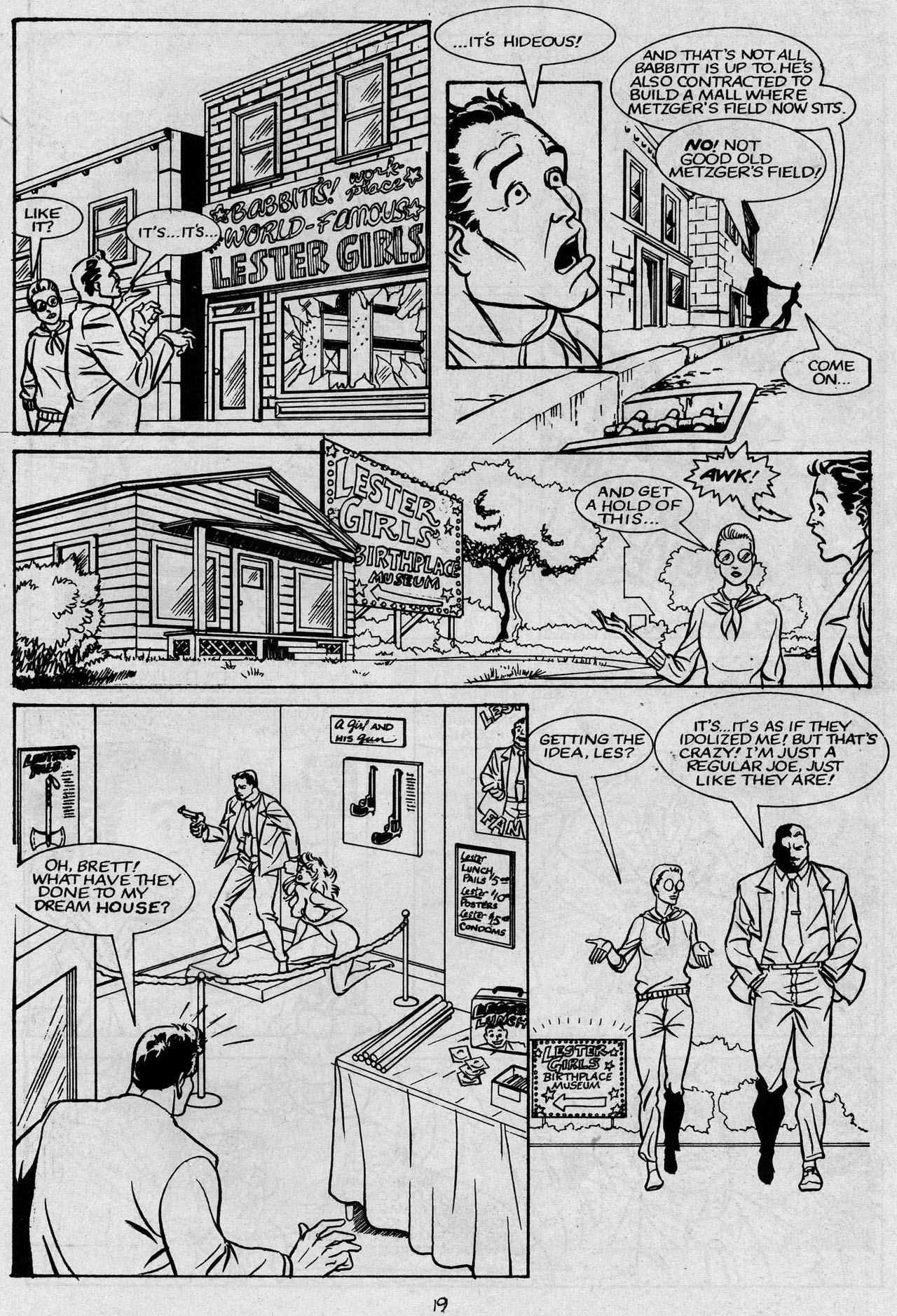 Read online The Trouble With Girls (1989) comic -  Issue #6 - 21