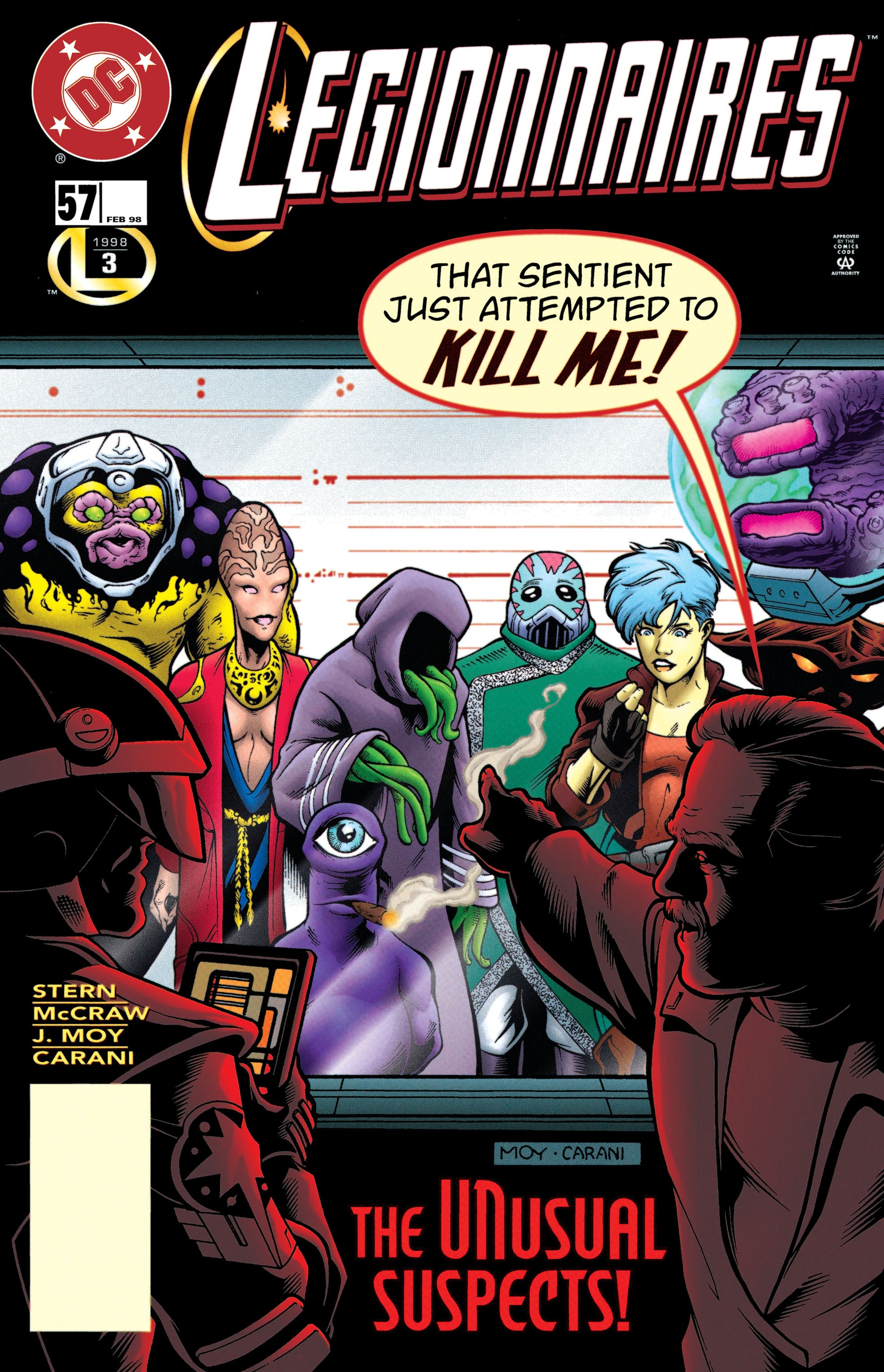 Read online Legionnaires comic -  Issue #57 - 1