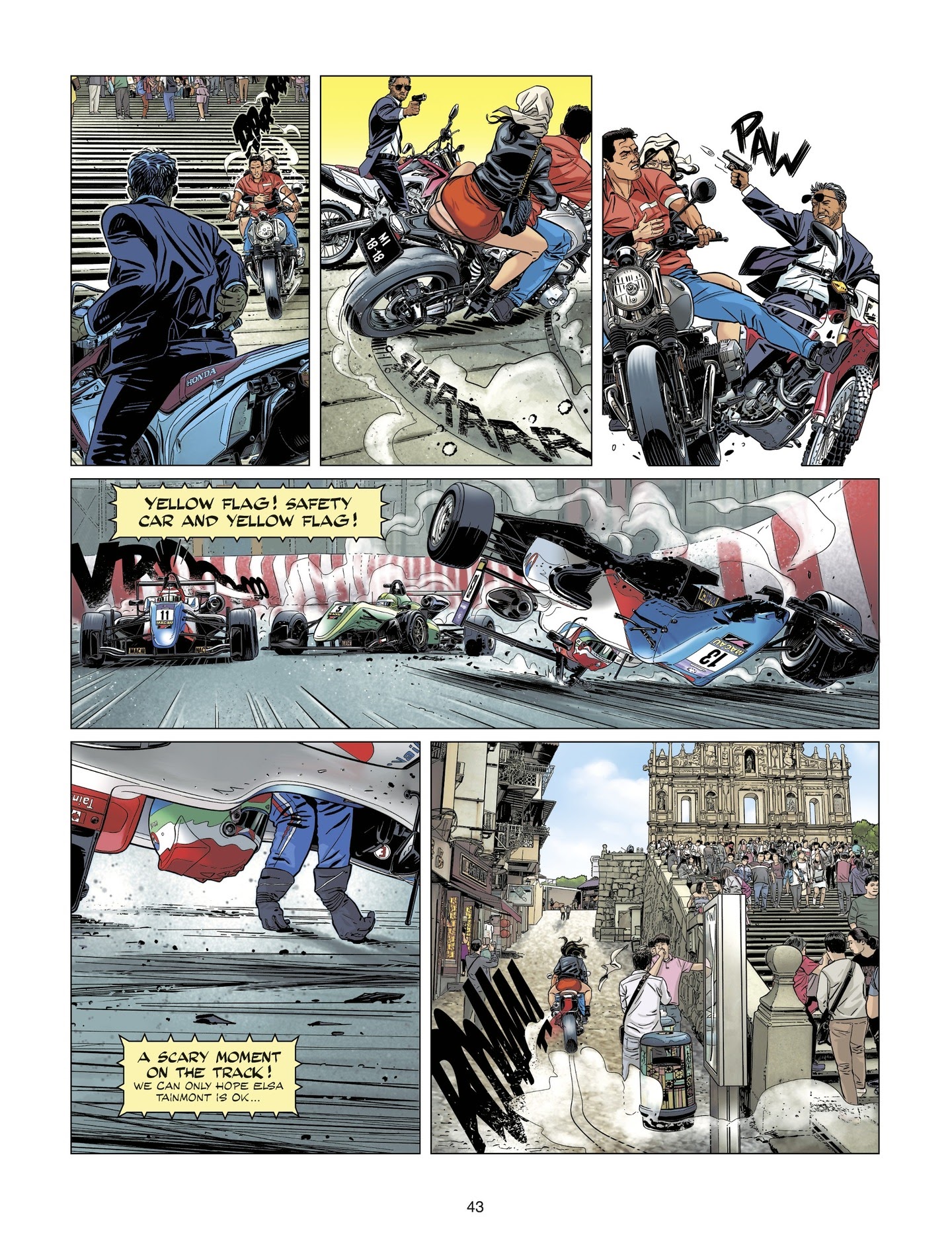 Read online Michel Vaillant comic -  Issue #7 - 43