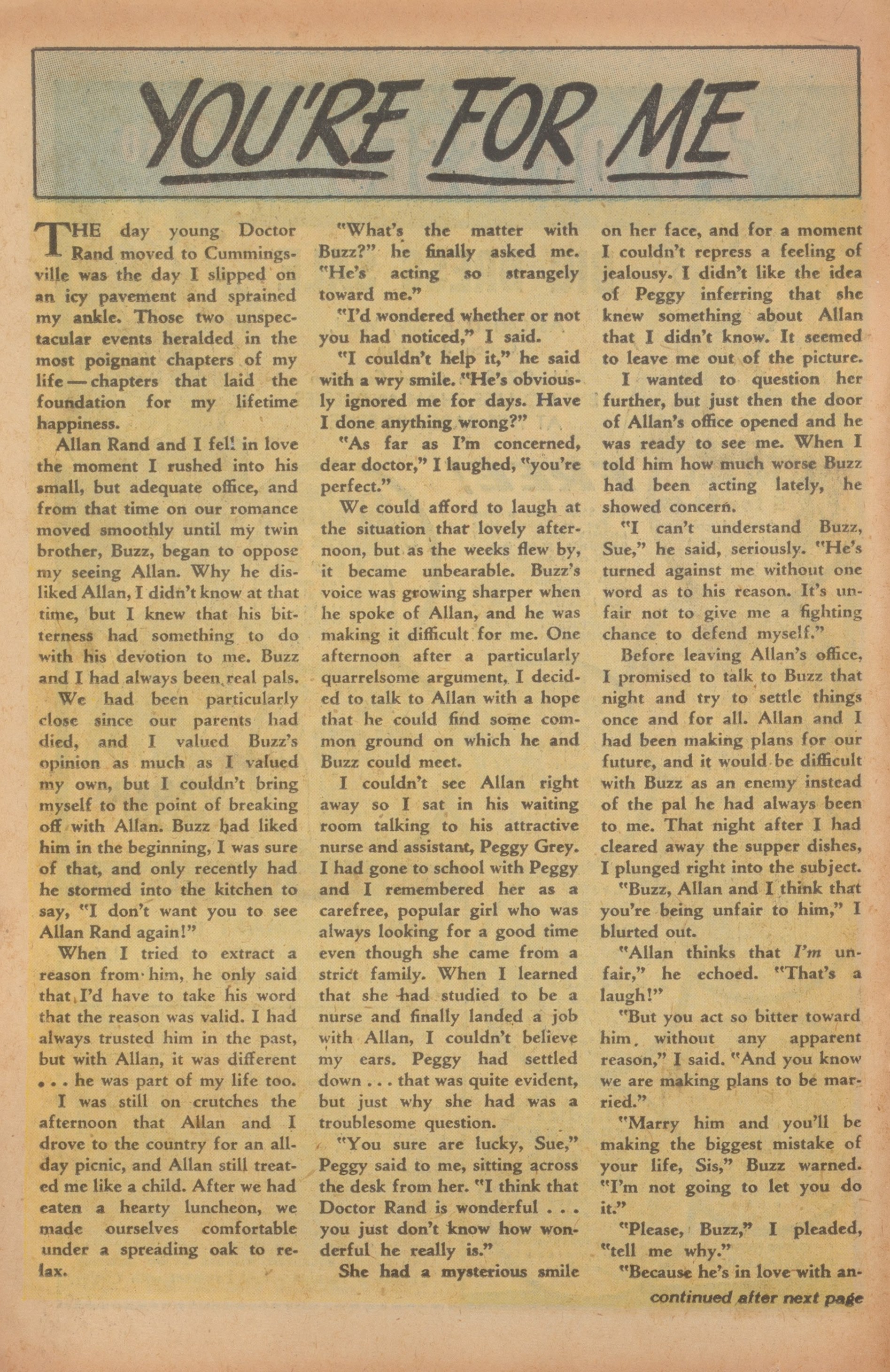 Read online Love Romances comic -  Issue #37 - 18