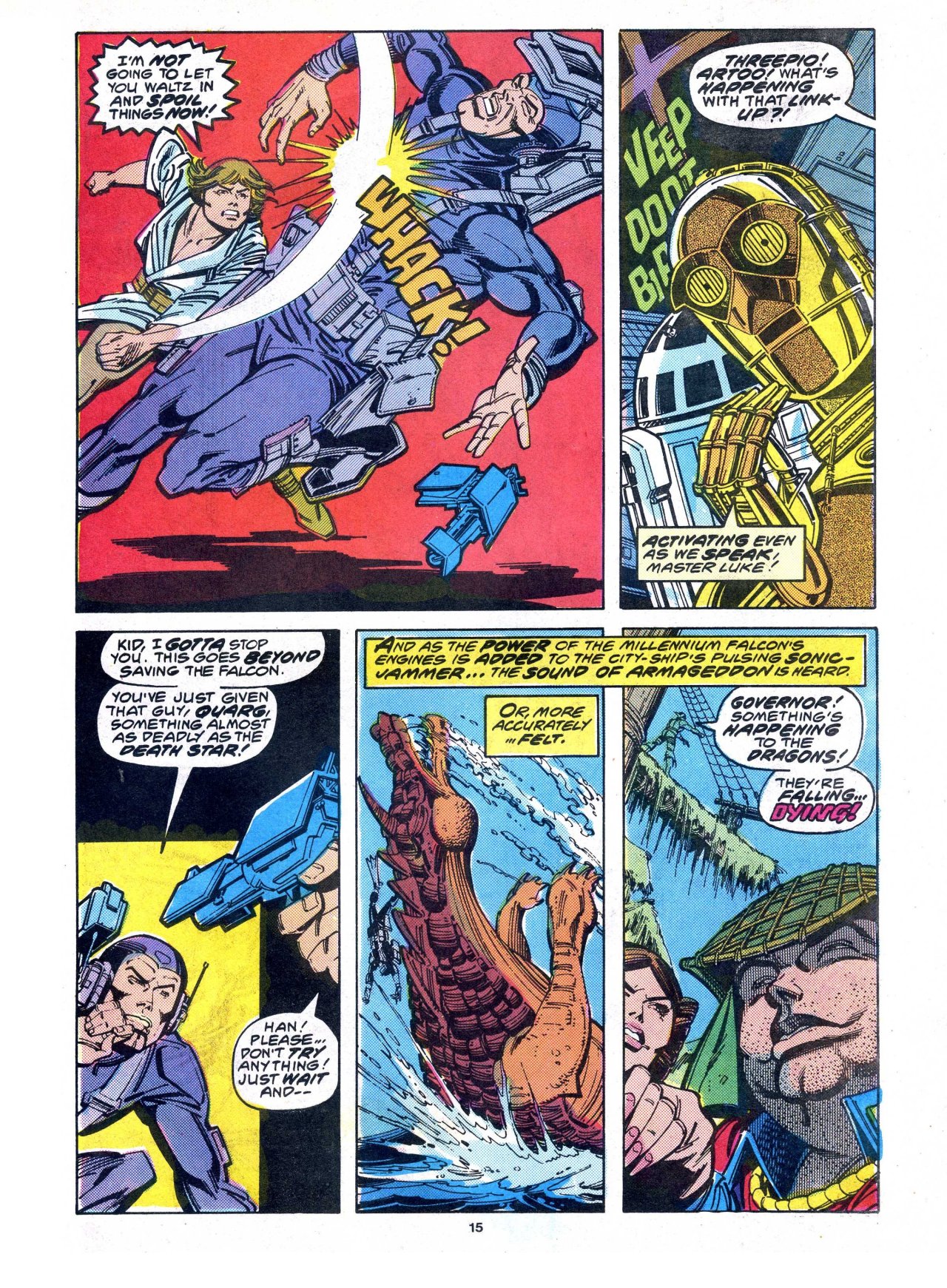 Read online Return of the Jedi comic -  Issue #32 - 15