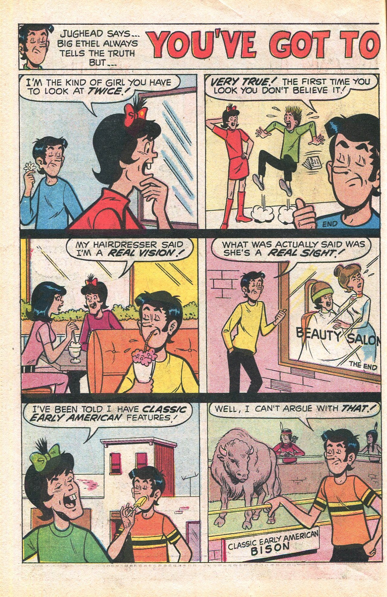 Read online Jughead's Jokes comic -  Issue #13 - 50