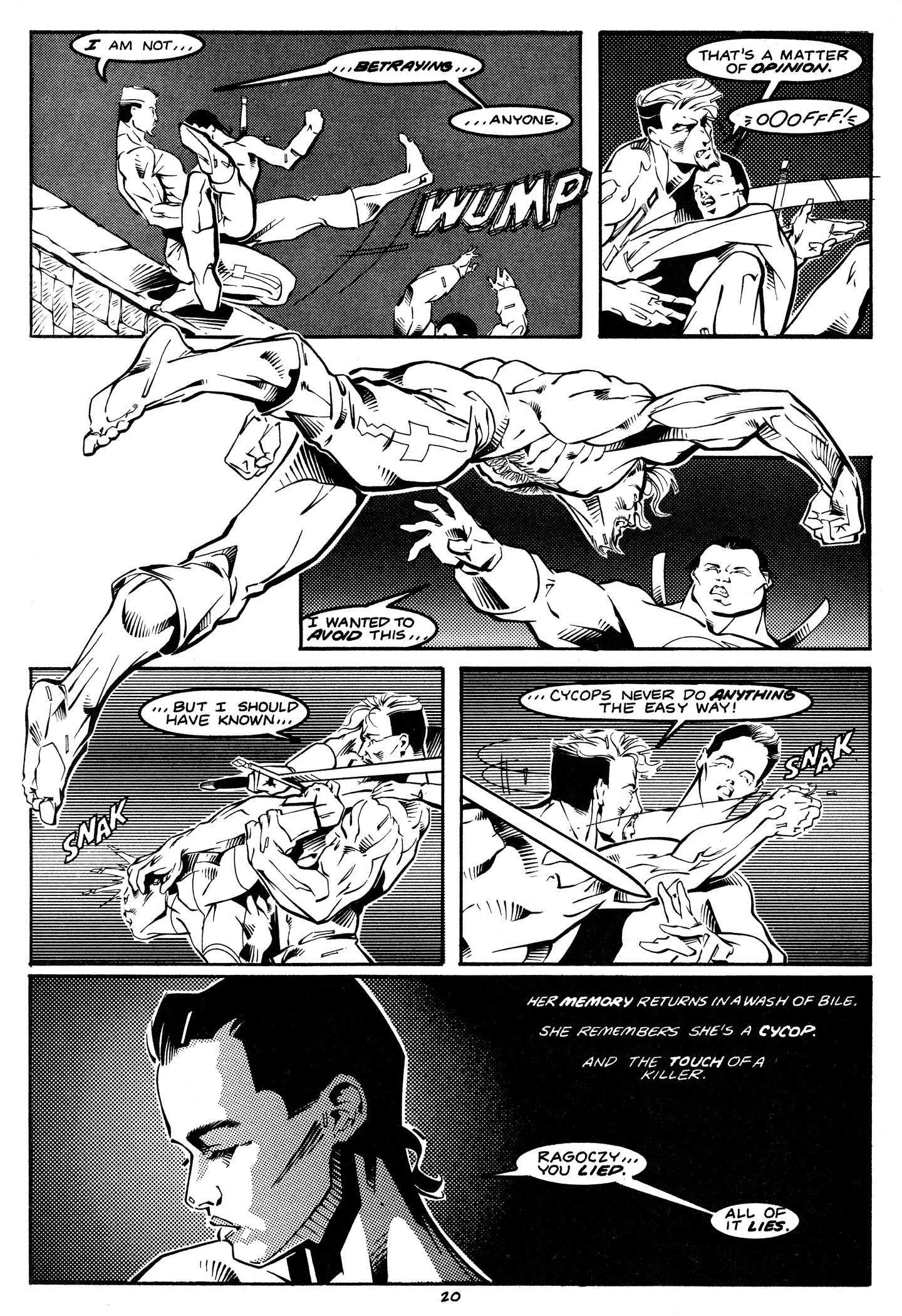 Read online Cycops comic -  Issue #2 - 22