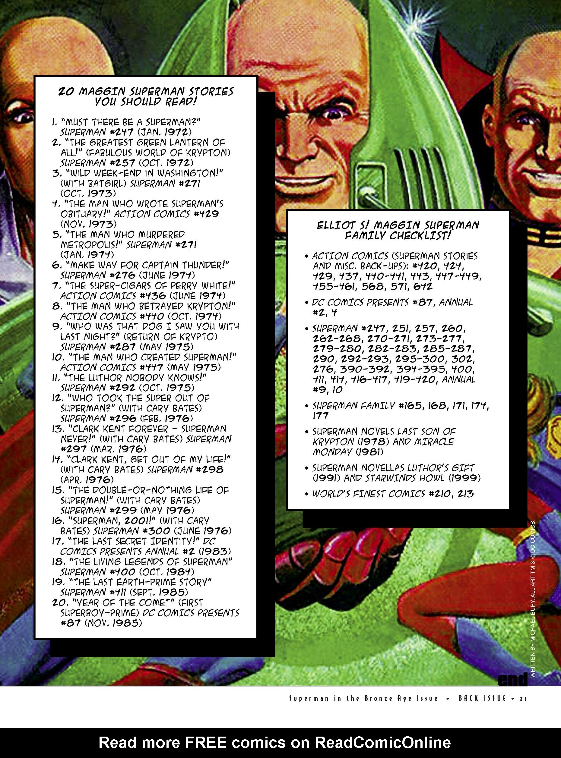 Read online Back Issue comic -  Issue #62 - 23