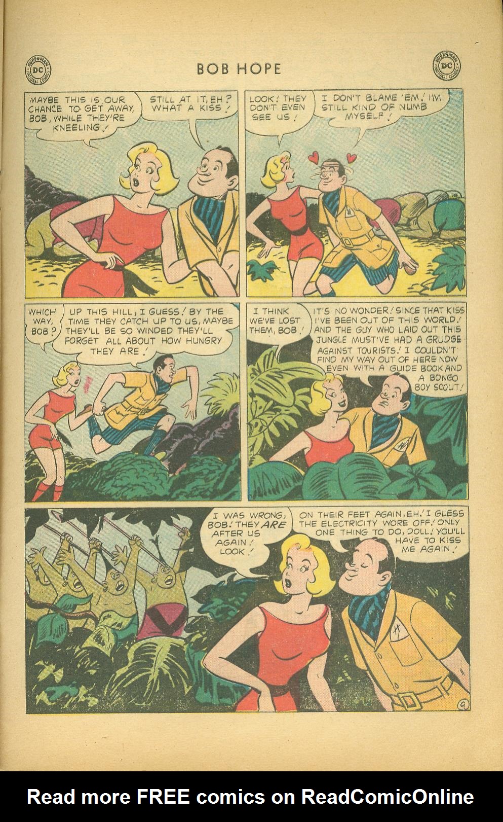 Read online The Adventures of Bob Hope comic -  Issue #55 - 21