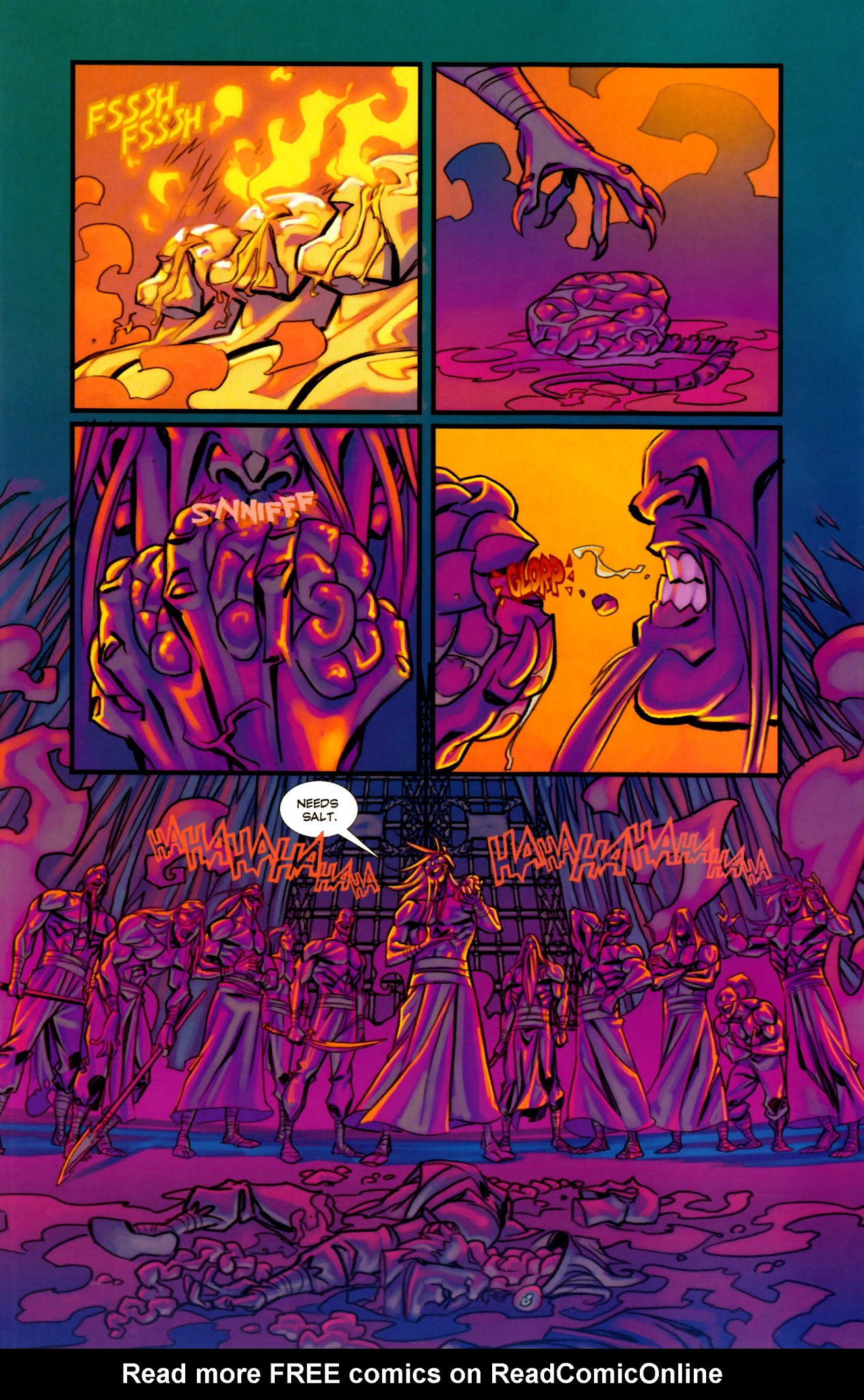 Read online Yeti vs. Vampire comic -  Issue #1 - 8