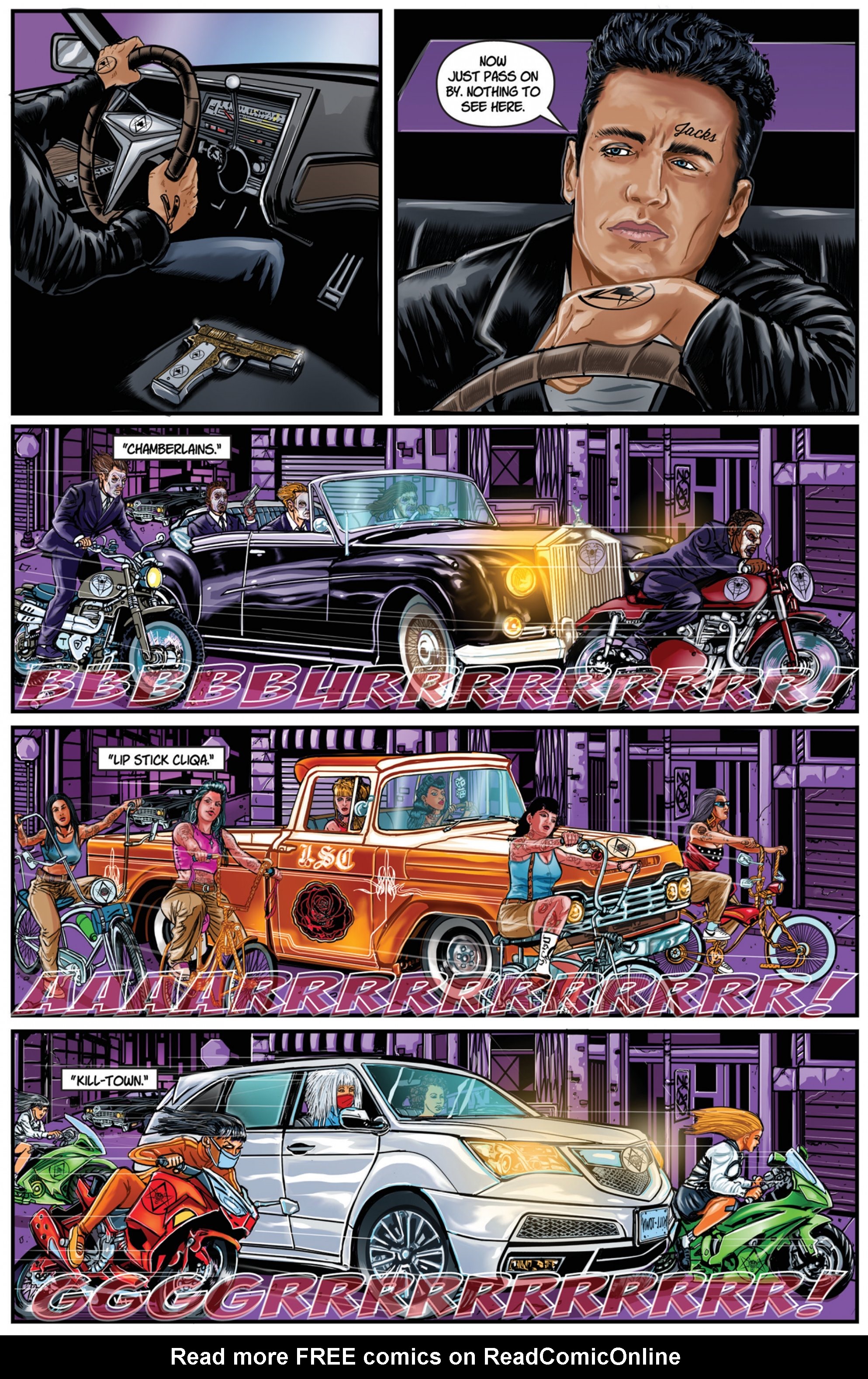 Read online Night of the Cadillacs comic -  Issue #1 - 5