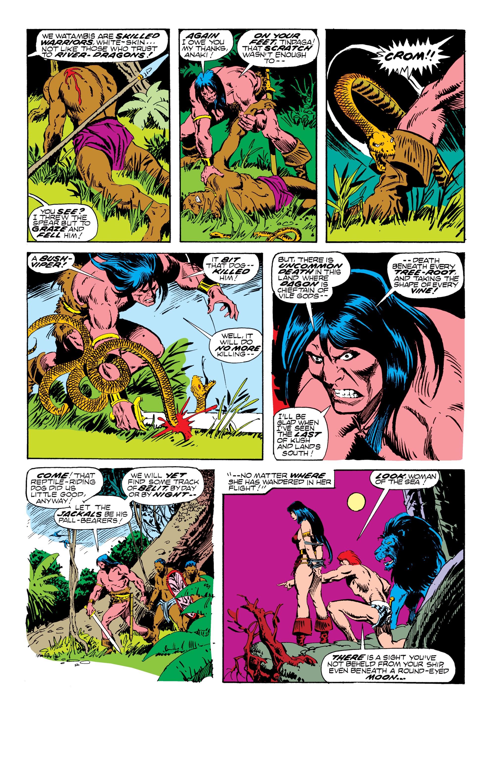 Read online Conan the Barbarian Epic Collection: The Original Marvel Years - Of Once and Future Kings comic -  Issue # TPB (Part 1) - 54
