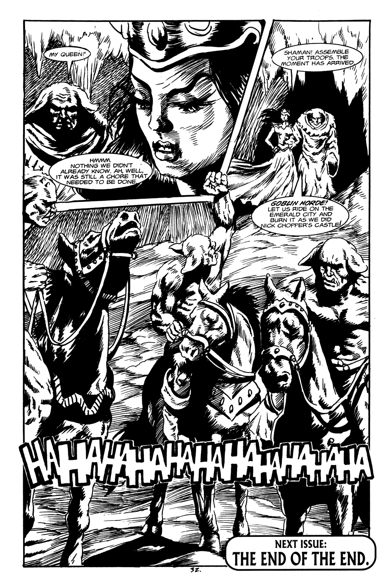 Read online Dark Oz comic -  Issue #4 - 33