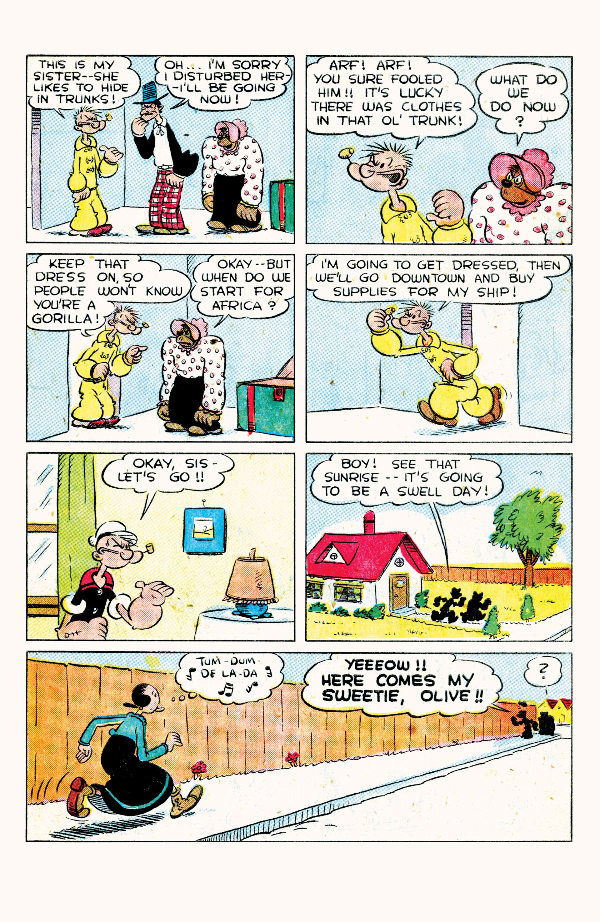 Read online Classic Popeye comic -  Issue #15 - 15