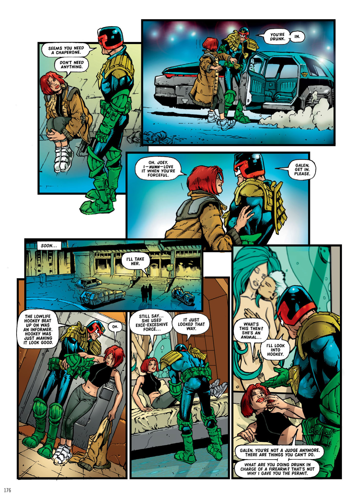 Read online Judge Dredd: The Complete Case Files comic -  Issue # TPB 30 - 178