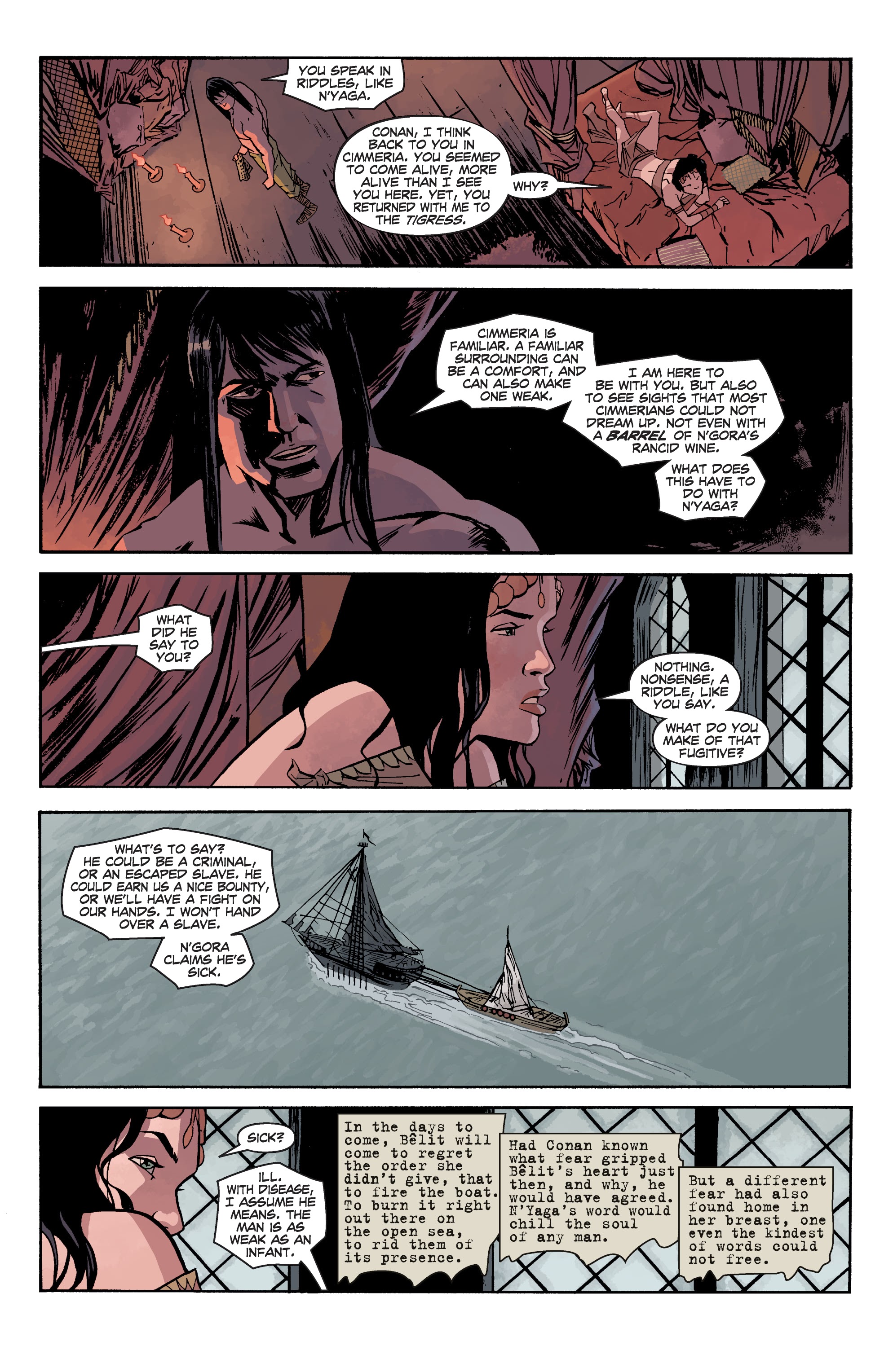 Read online Conan Chronicles Epic Collection comic -  Issue # TPB The Song of Belit (Part 1) - 88