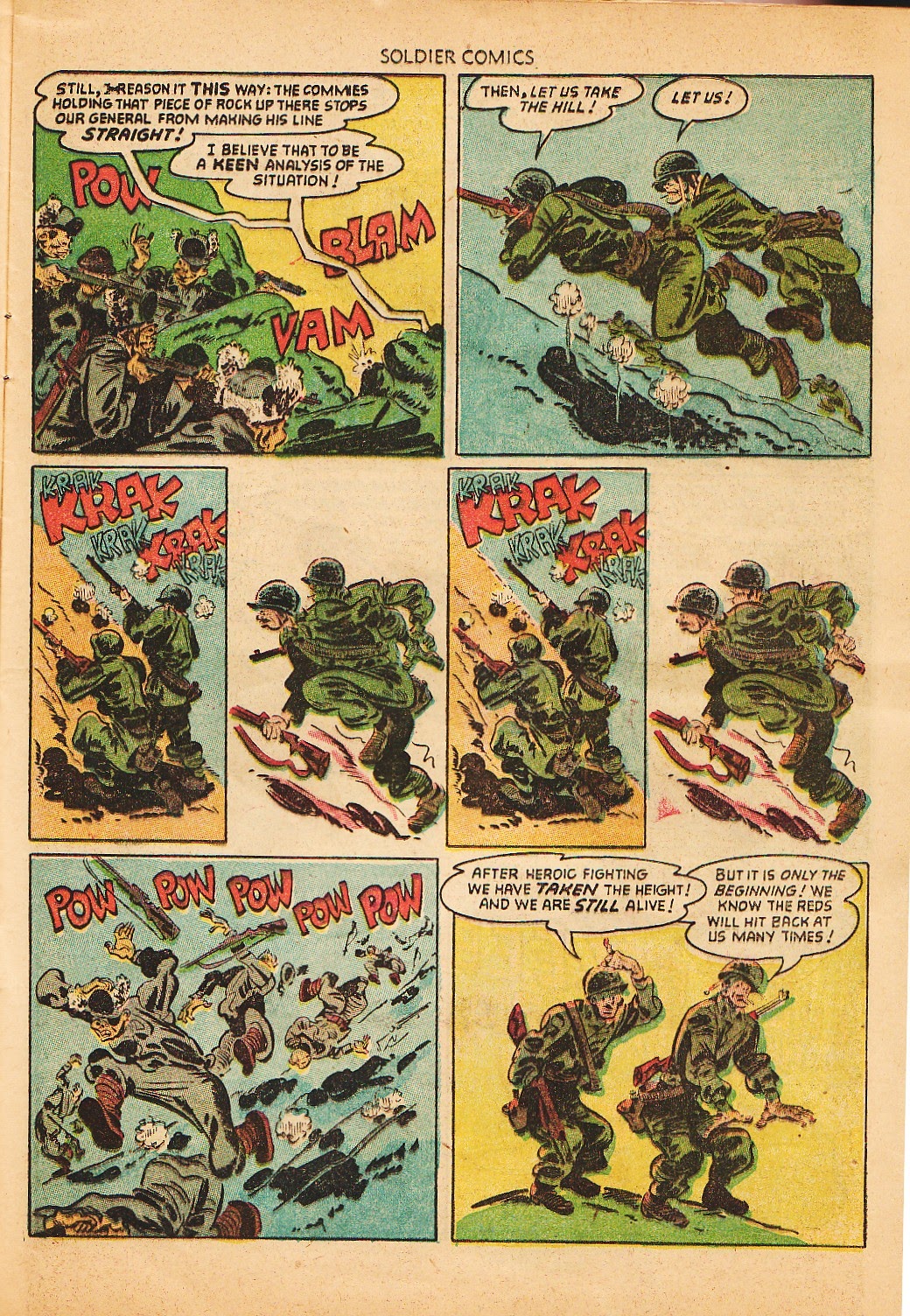 Read online Soldier Comics comic -  Issue #11 - 13