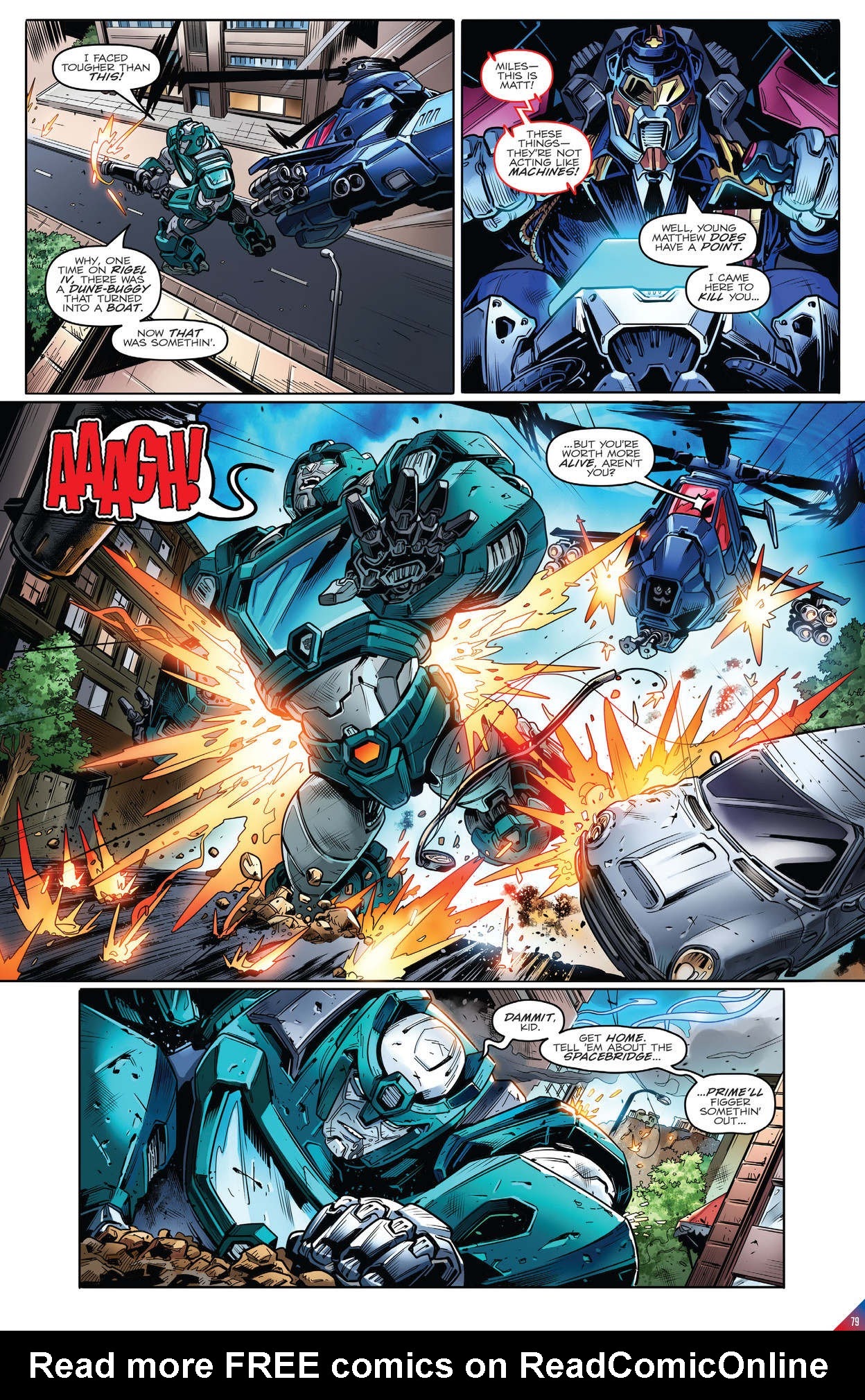 Read online Transformers: The IDW Collection Phase Three comic -  Issue # TPB 1 (Part 1) - 77