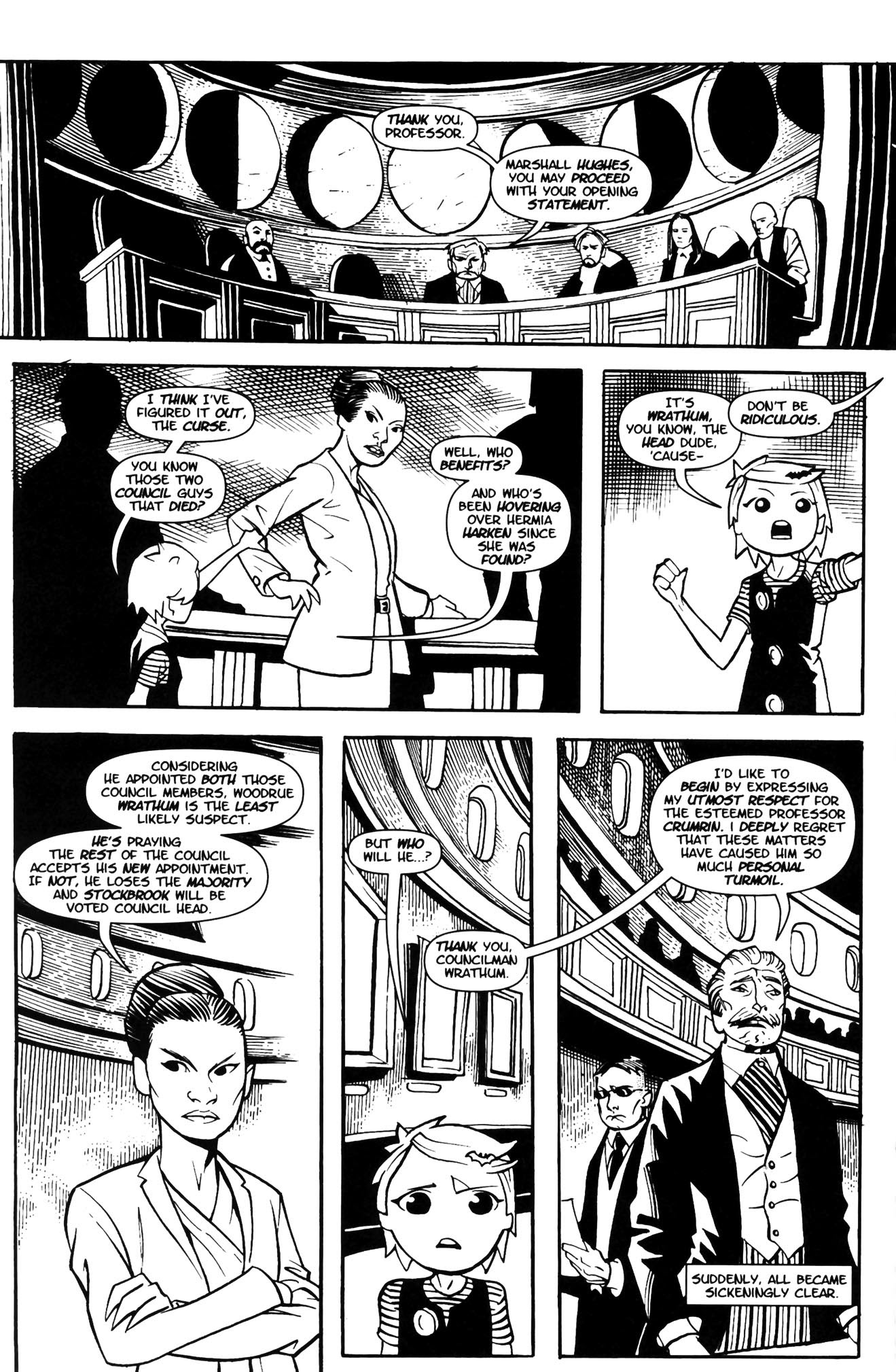 Read online Courtney Crumrin and the Coven of Mystics comic -  Issue #4 - 16