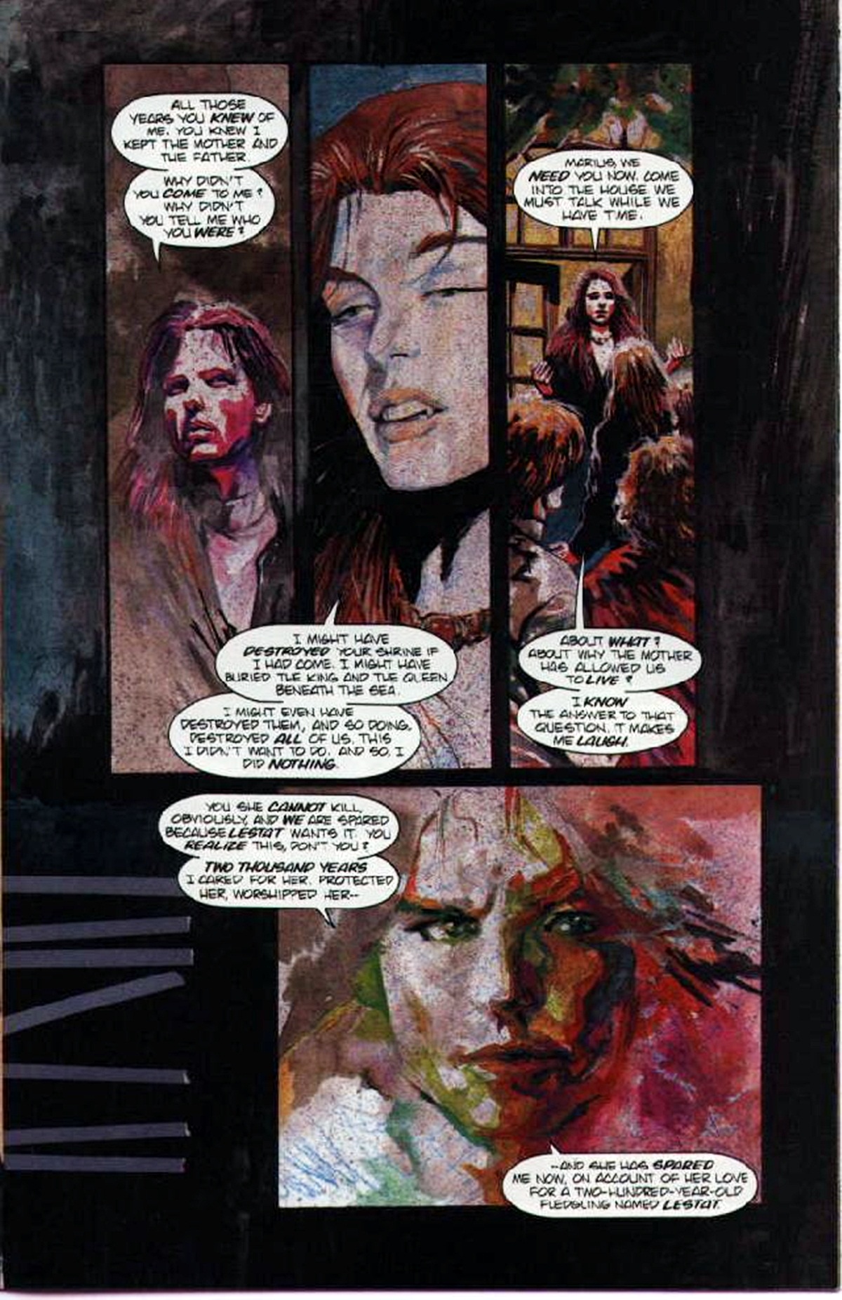 Read online Anne Rice's Queen of the Damned comic -  Issue #8 - 16