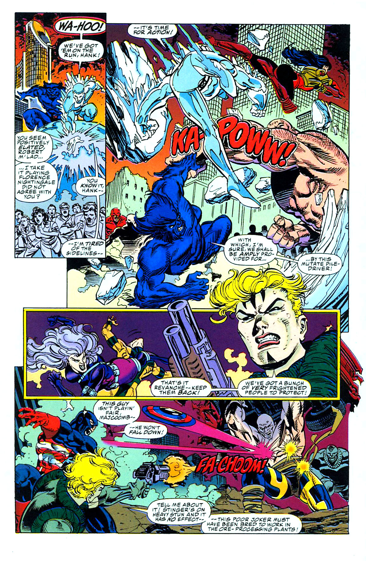 Read online Avengers/X-Men: Bloodties comic -  Issue # TPB - 117