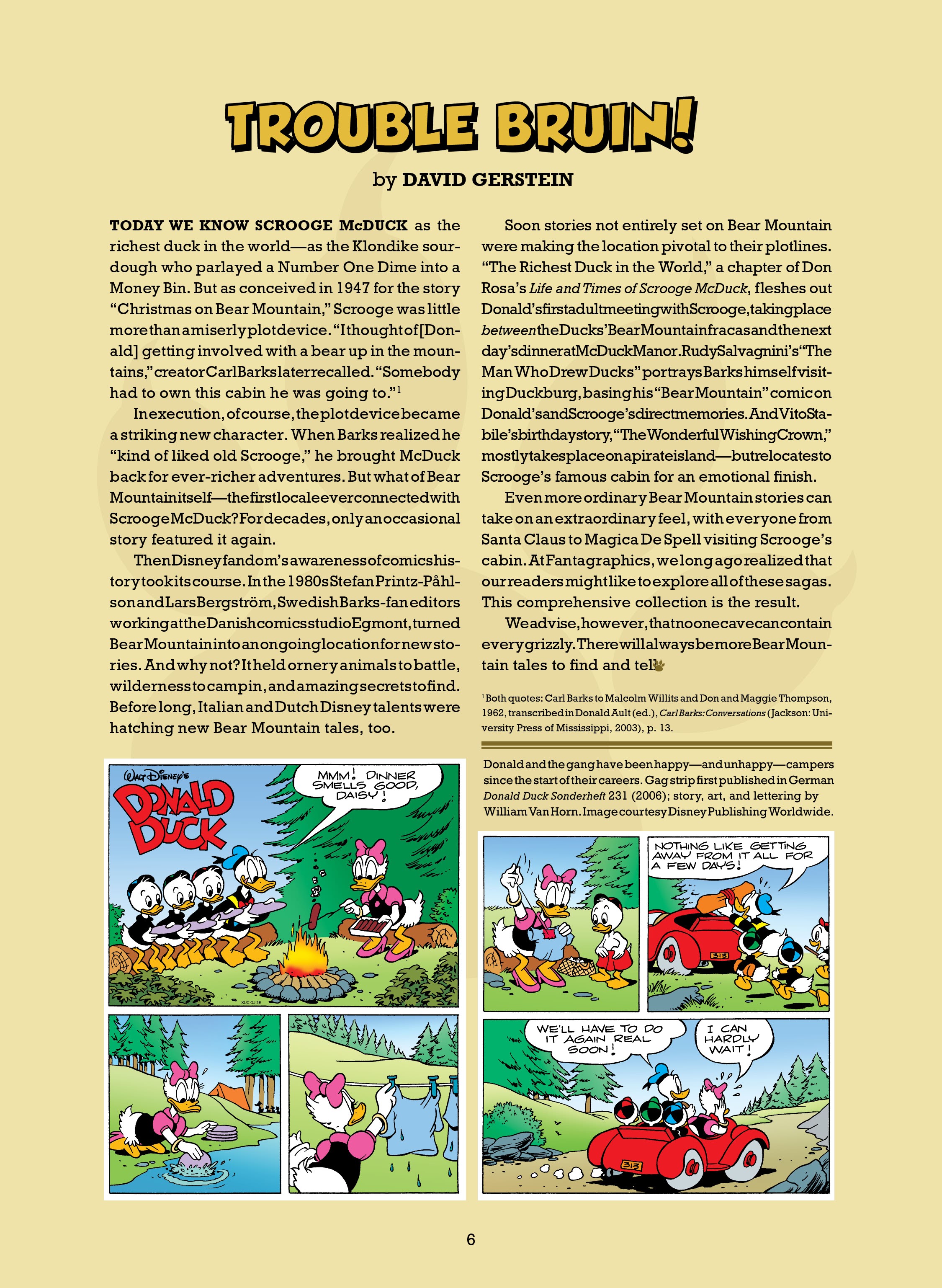 Read online Walt Disney's Uncle Scrooge & Donald Duck: Bear Mountain Tales comic -  Issue # TPB (Part 1) - 6