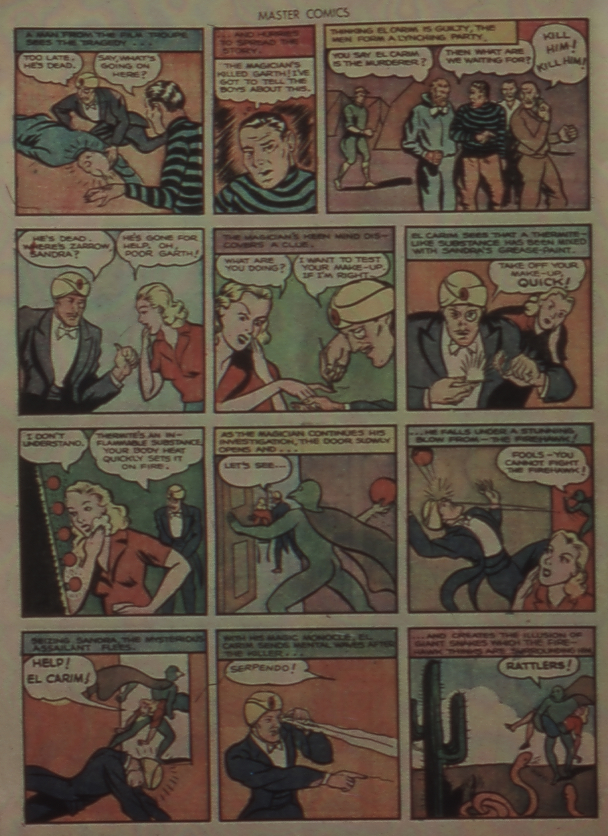 Read online Master Comics comic -  Issue #4 - 24