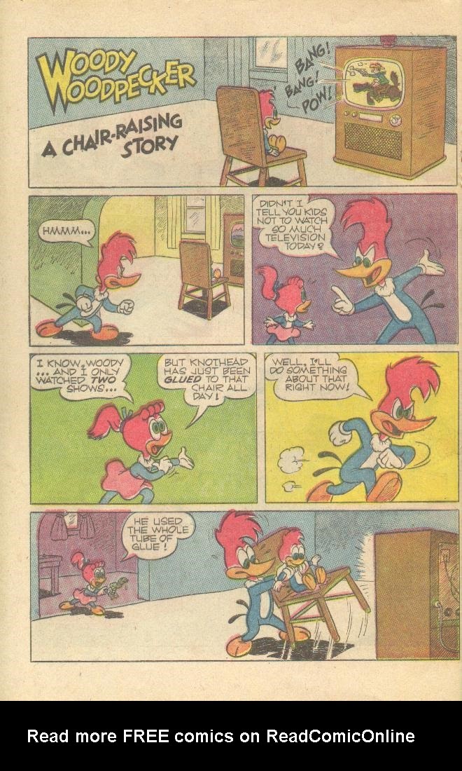 Read online Walter Lantz Woody Woodpecker (1962) comic -  Issue #110 - 30